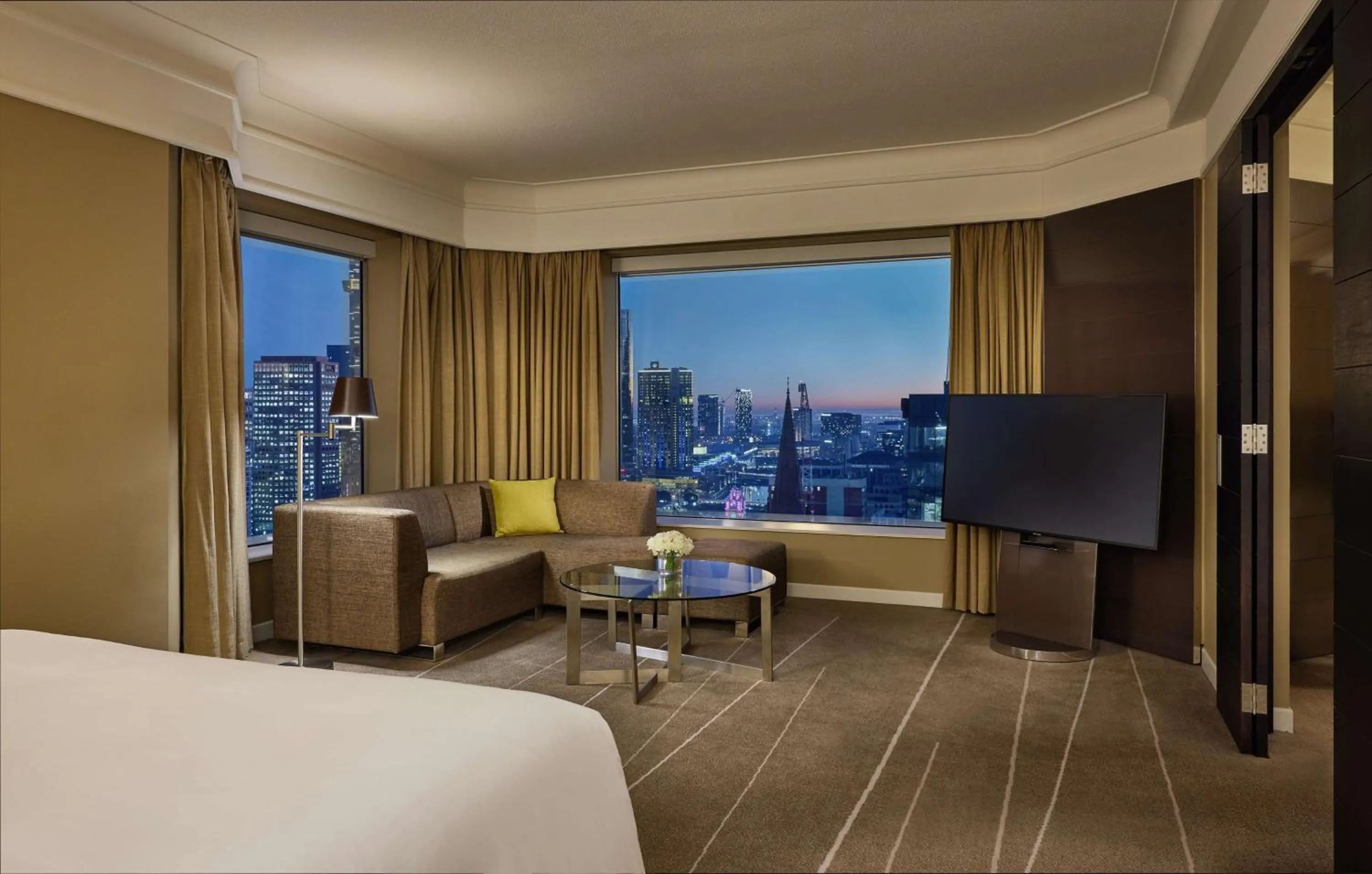 Photo of the whole room, Bed in Grand Hyatt Melbourne