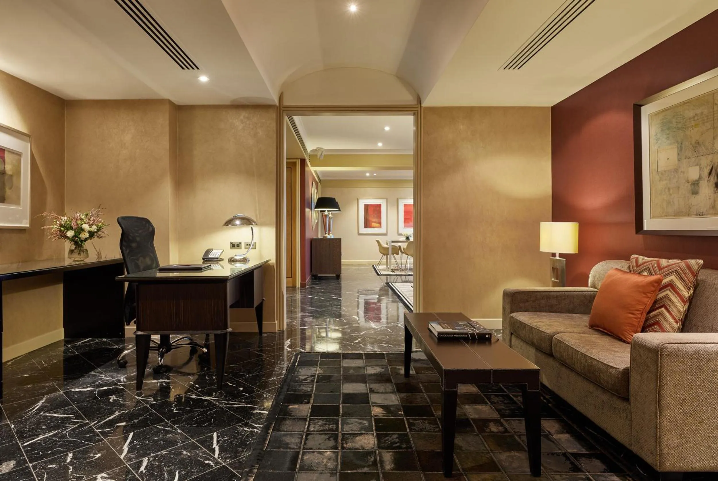 Seating area in Grand Hyatt Melbourne