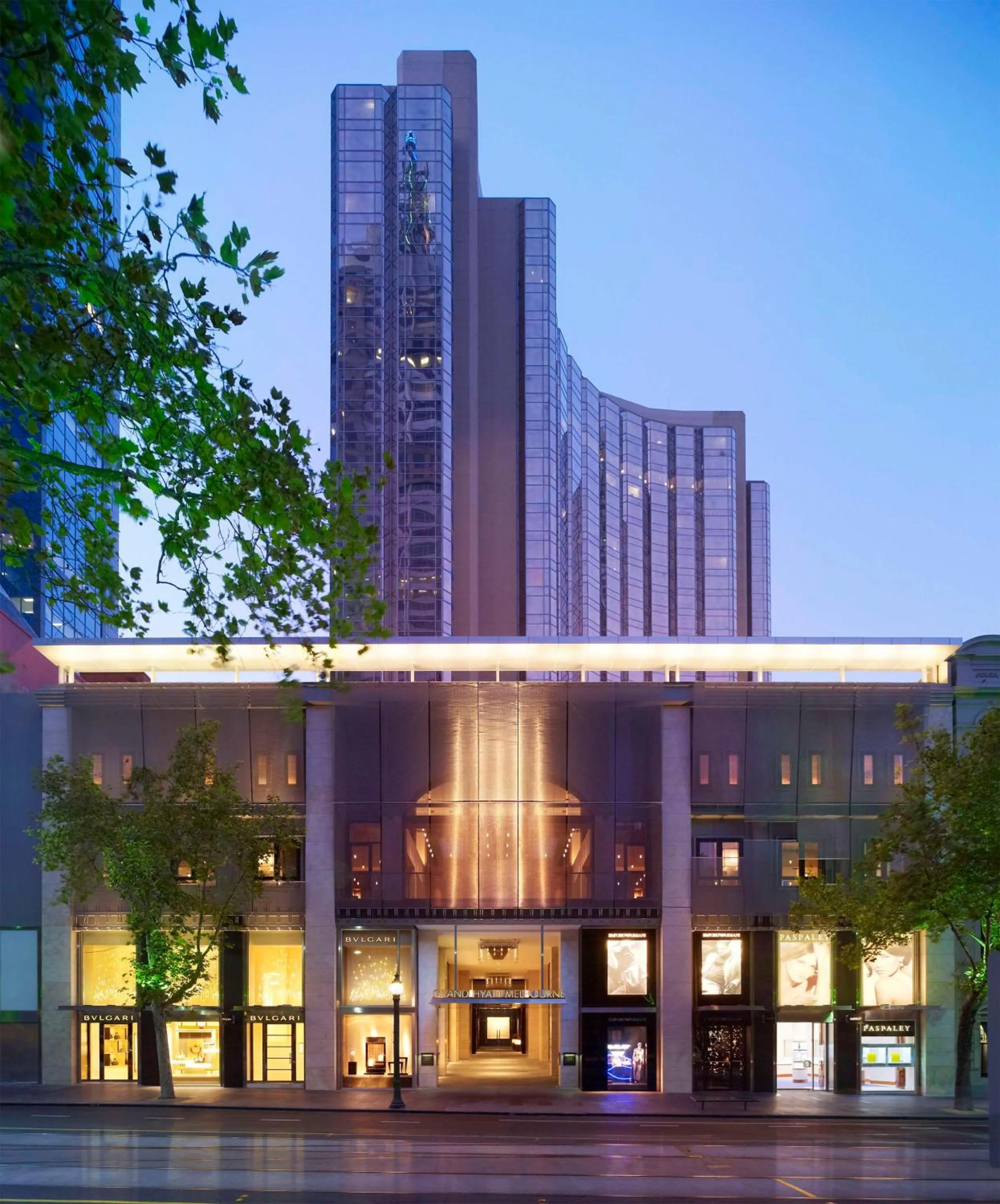Property building in Grand Hyatt Melbourne