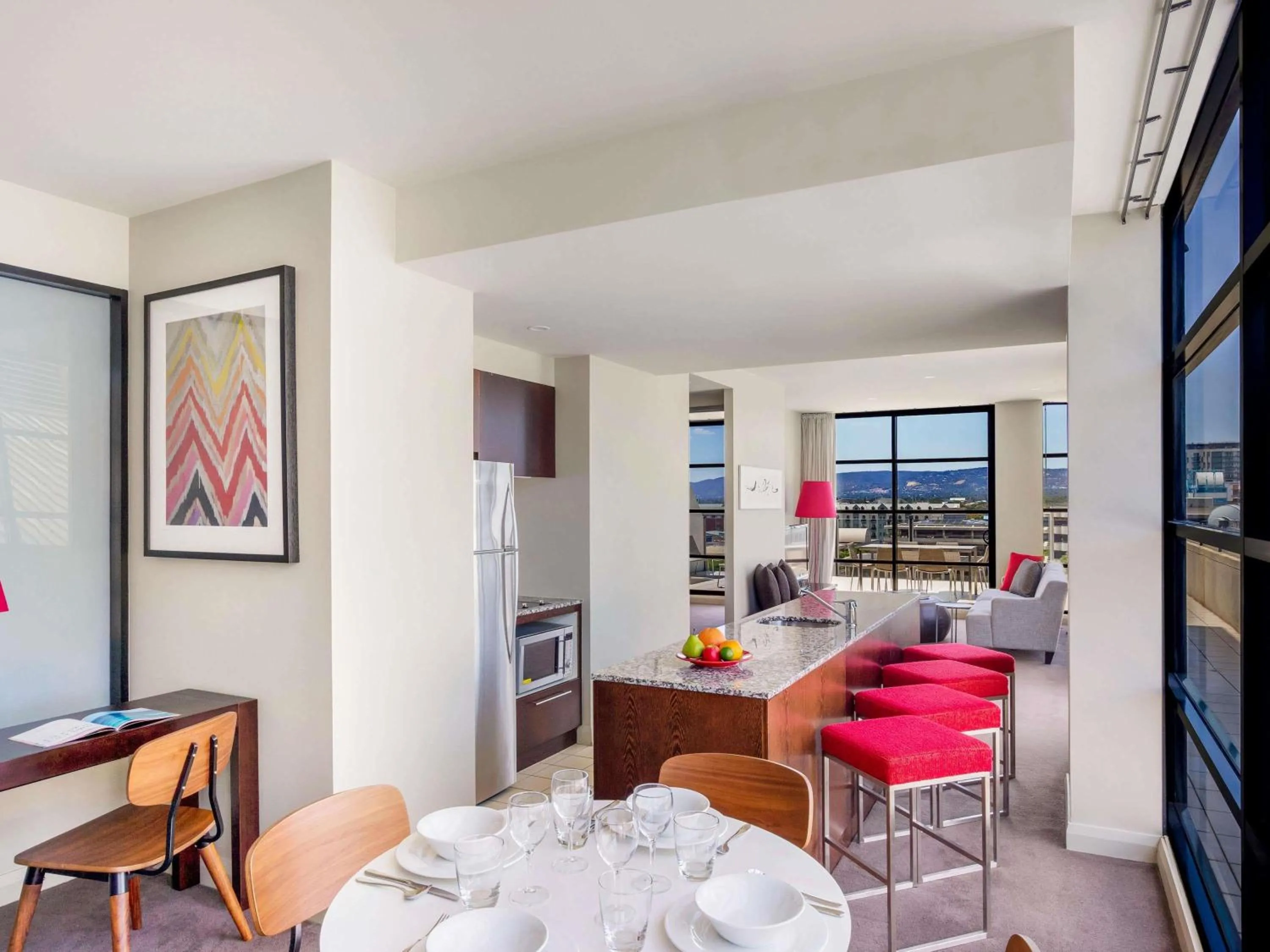 Bedroom in Mantra Hindmarsh Square