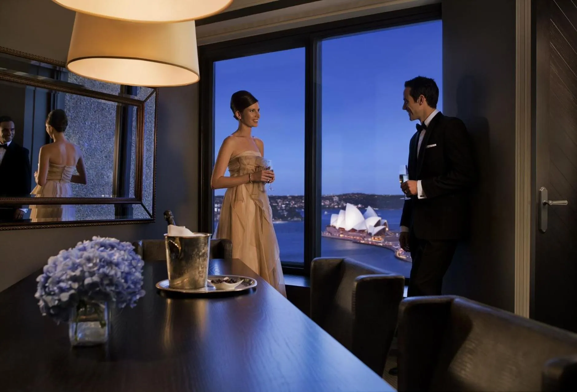 Dining area in Four Seasons Hotel Sydney