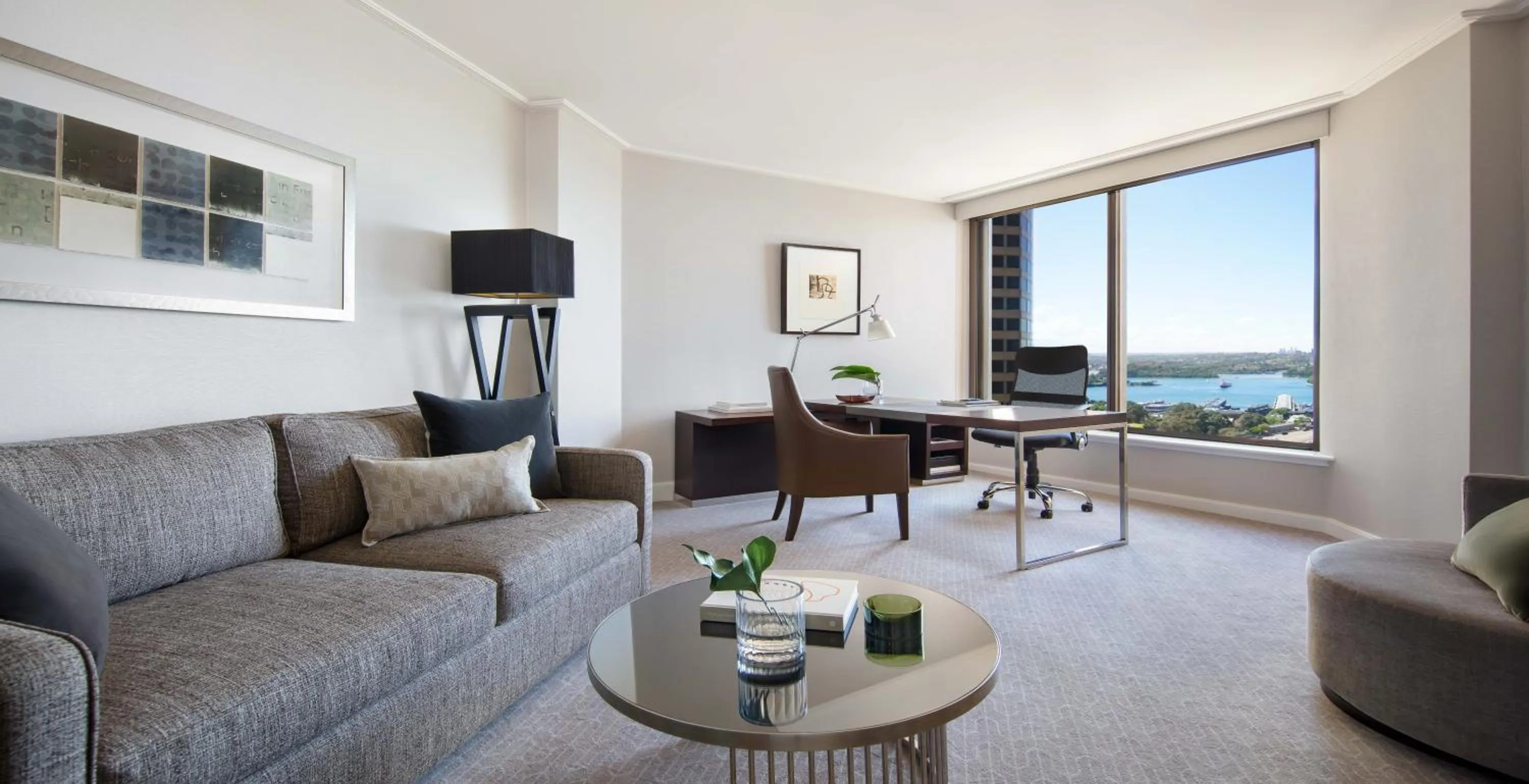 Living room in Four Seasons Hotel Sydney