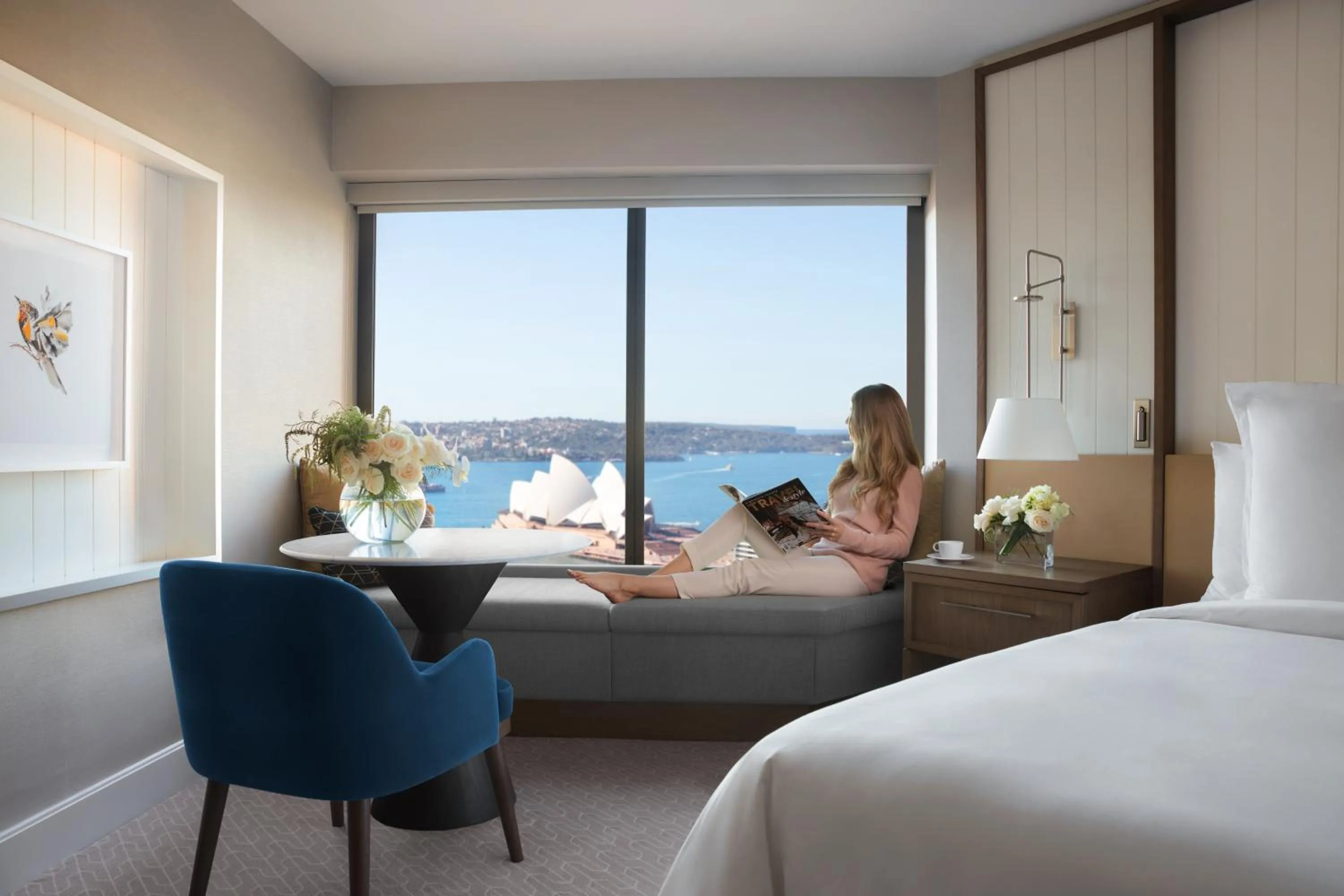 People, Bed in Four Seasons Hotel Sydney