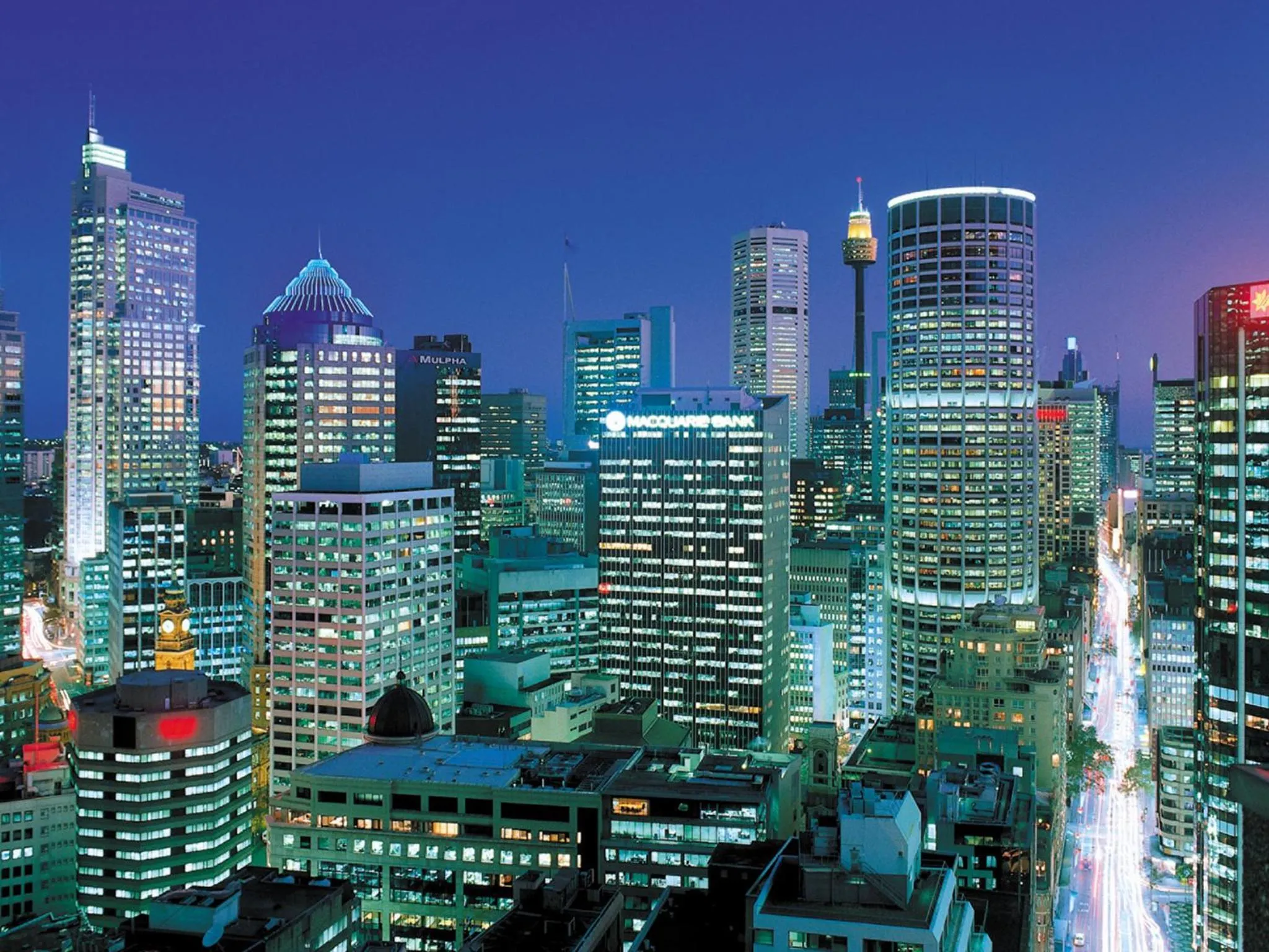 Bird's eye view in Four Seasons Hotel Sydney