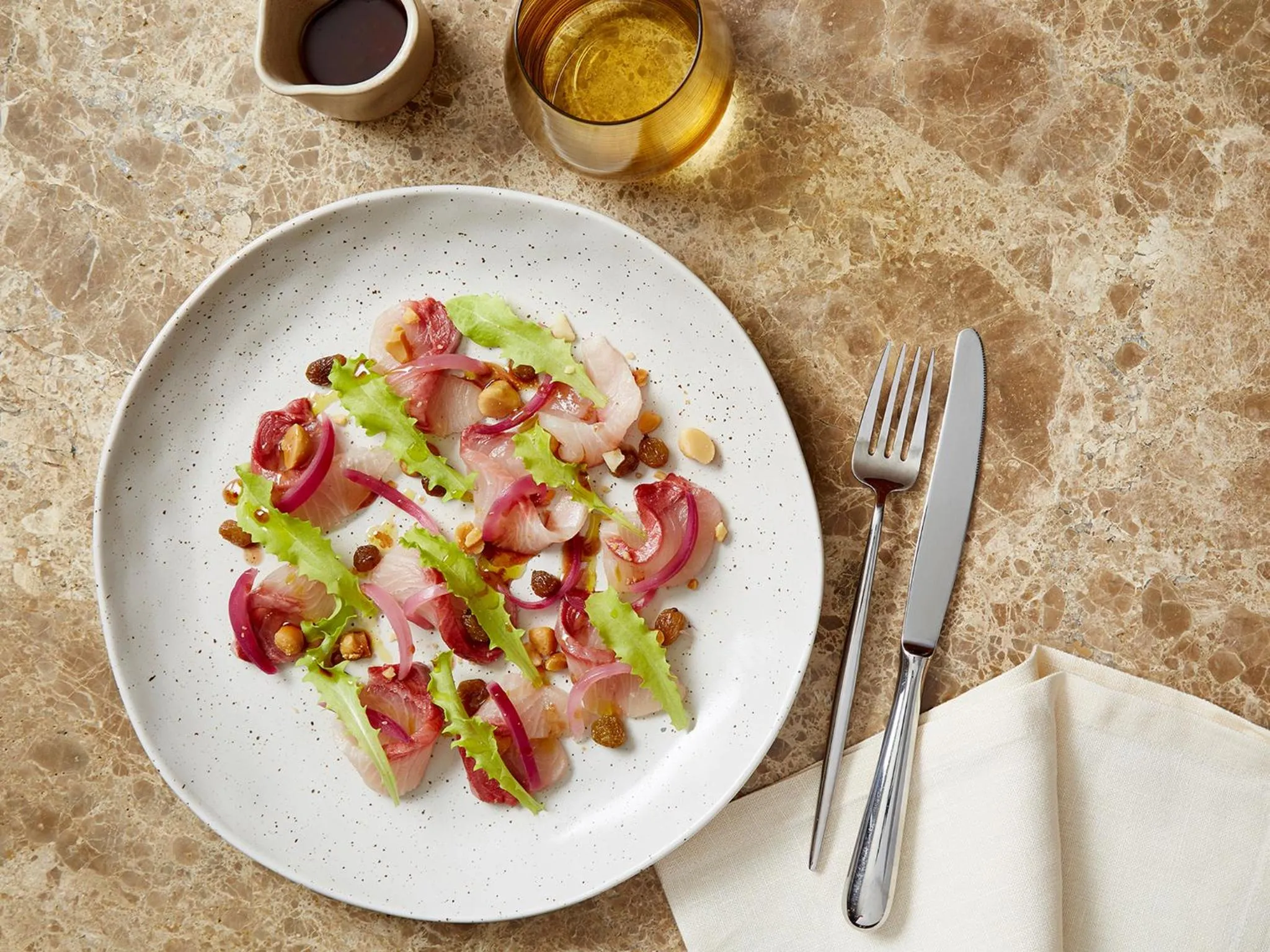 Food close-up in Four Seasons Hotel Sydney