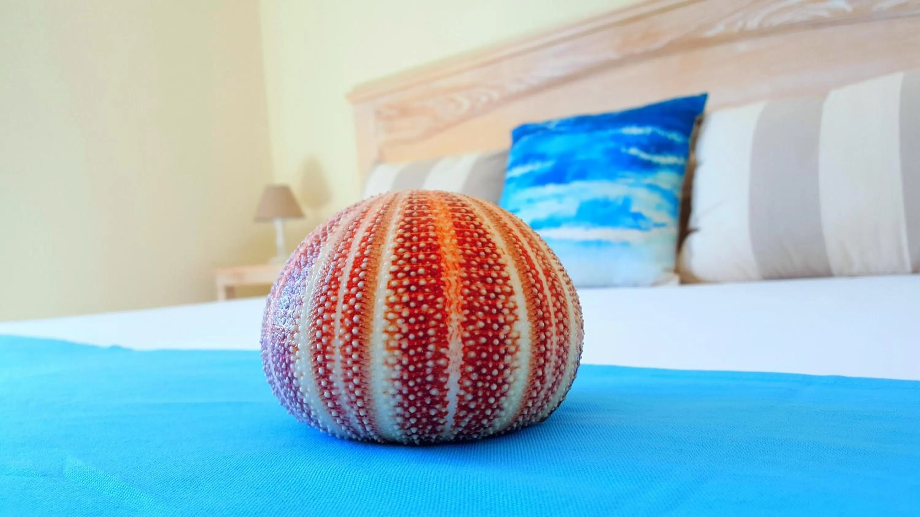 Bed in Brezza Marina Luxury Rooms