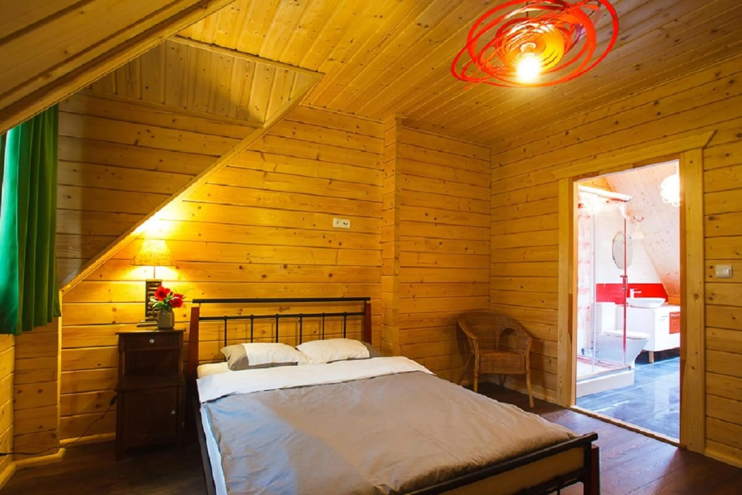Bathroom, Bed in Dom Bratek
