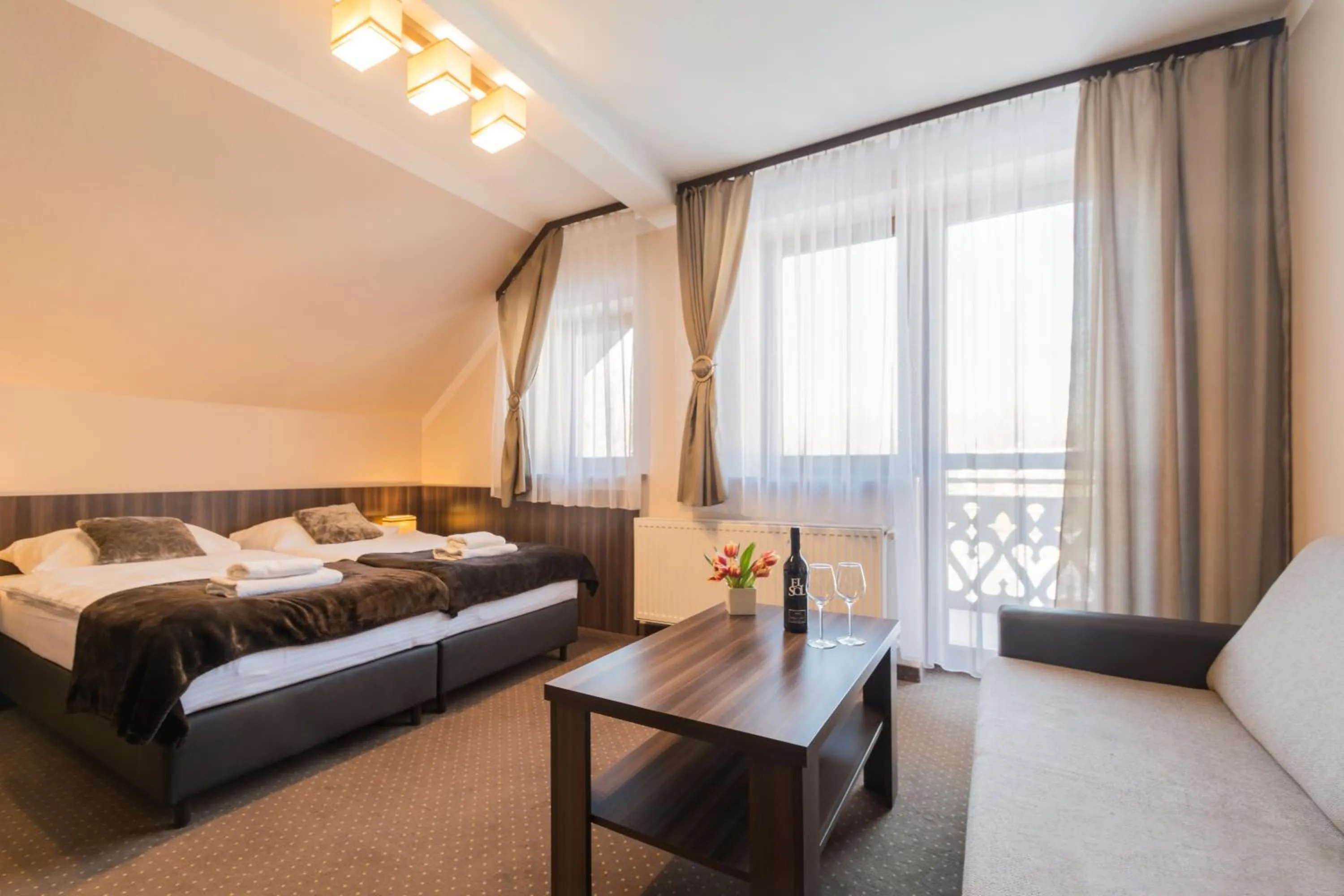 Bedroom, Bed in Goprówka