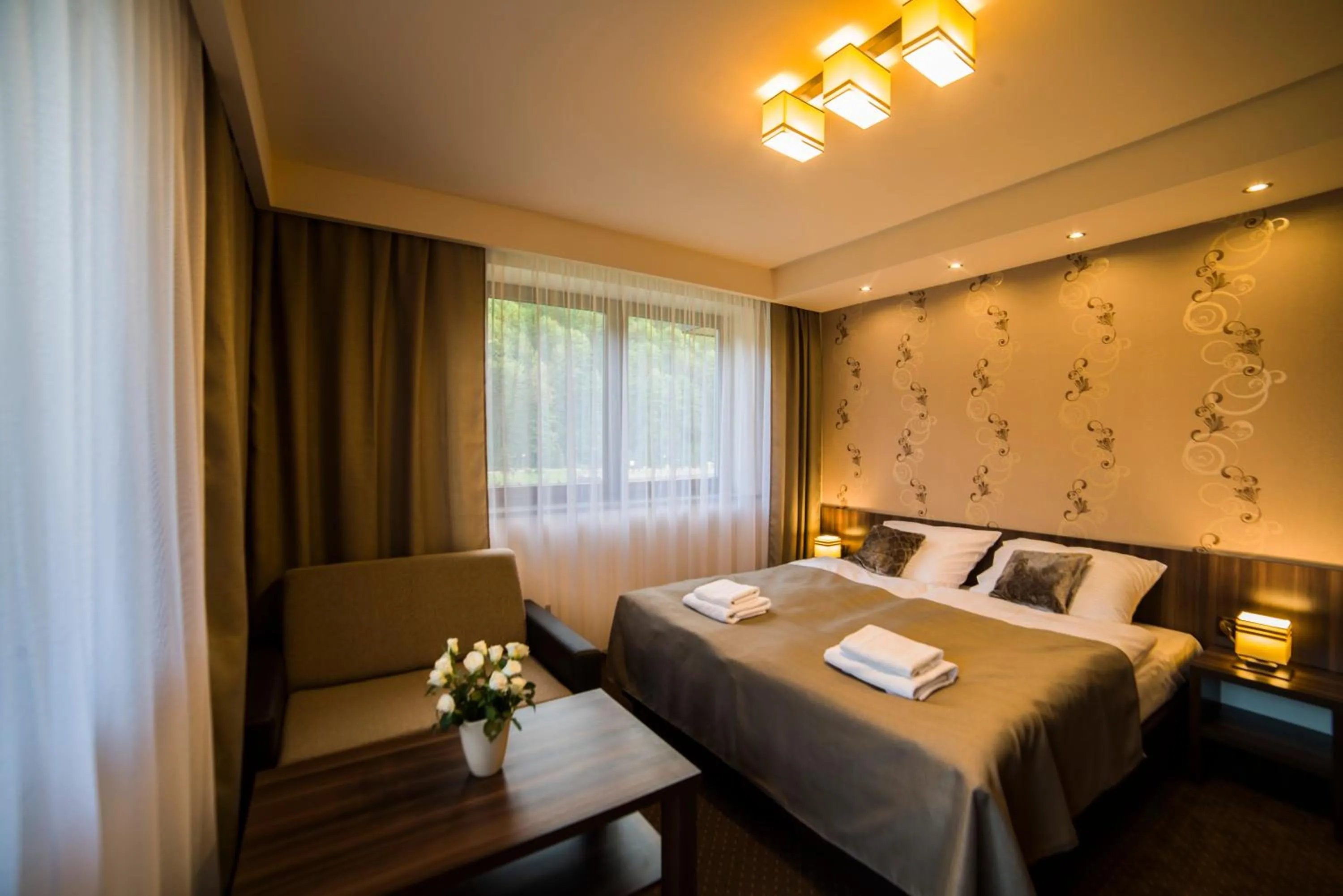 Bedroom, Bed in Goprówka