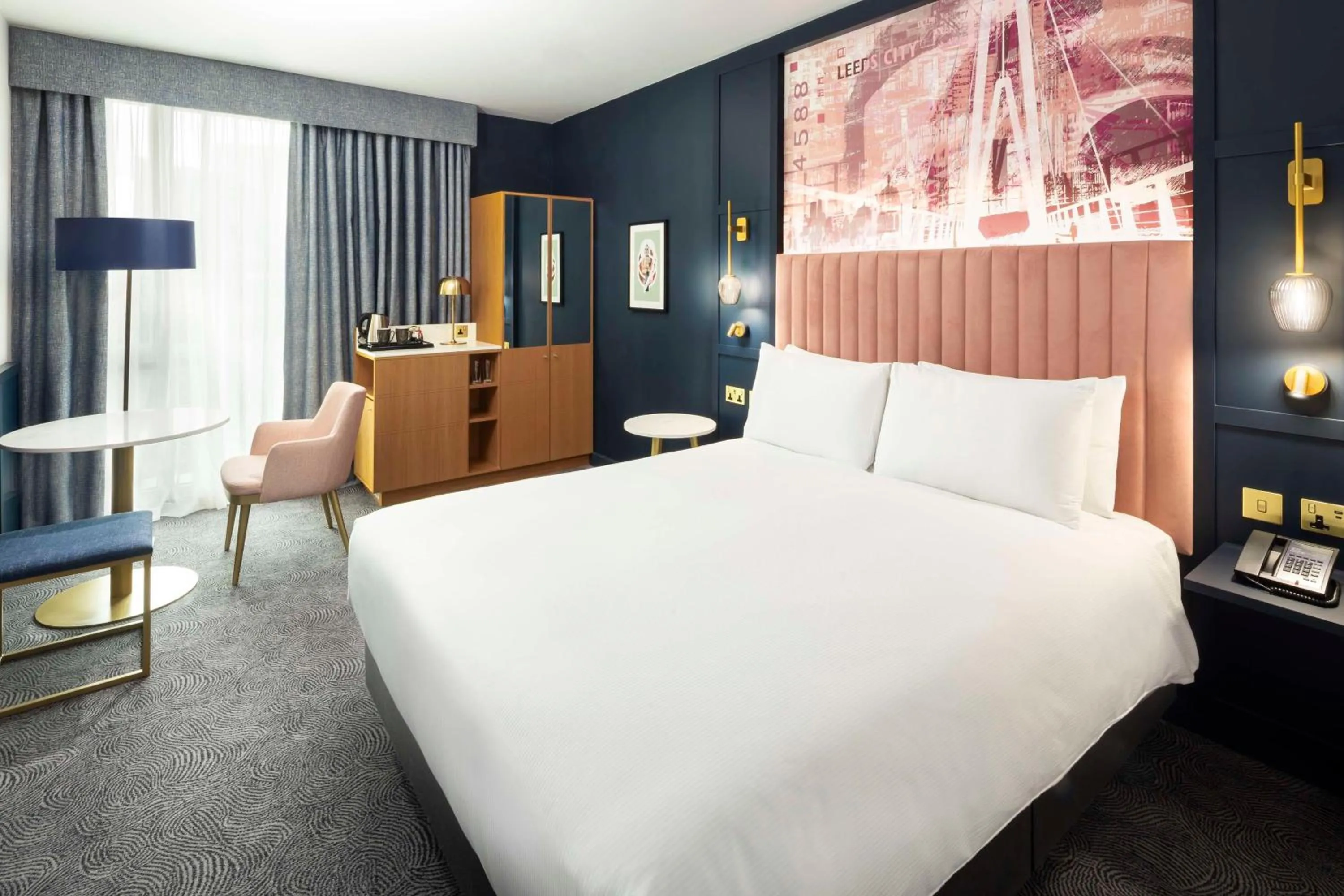 Bed in DoubleTree by Hilton Leeds