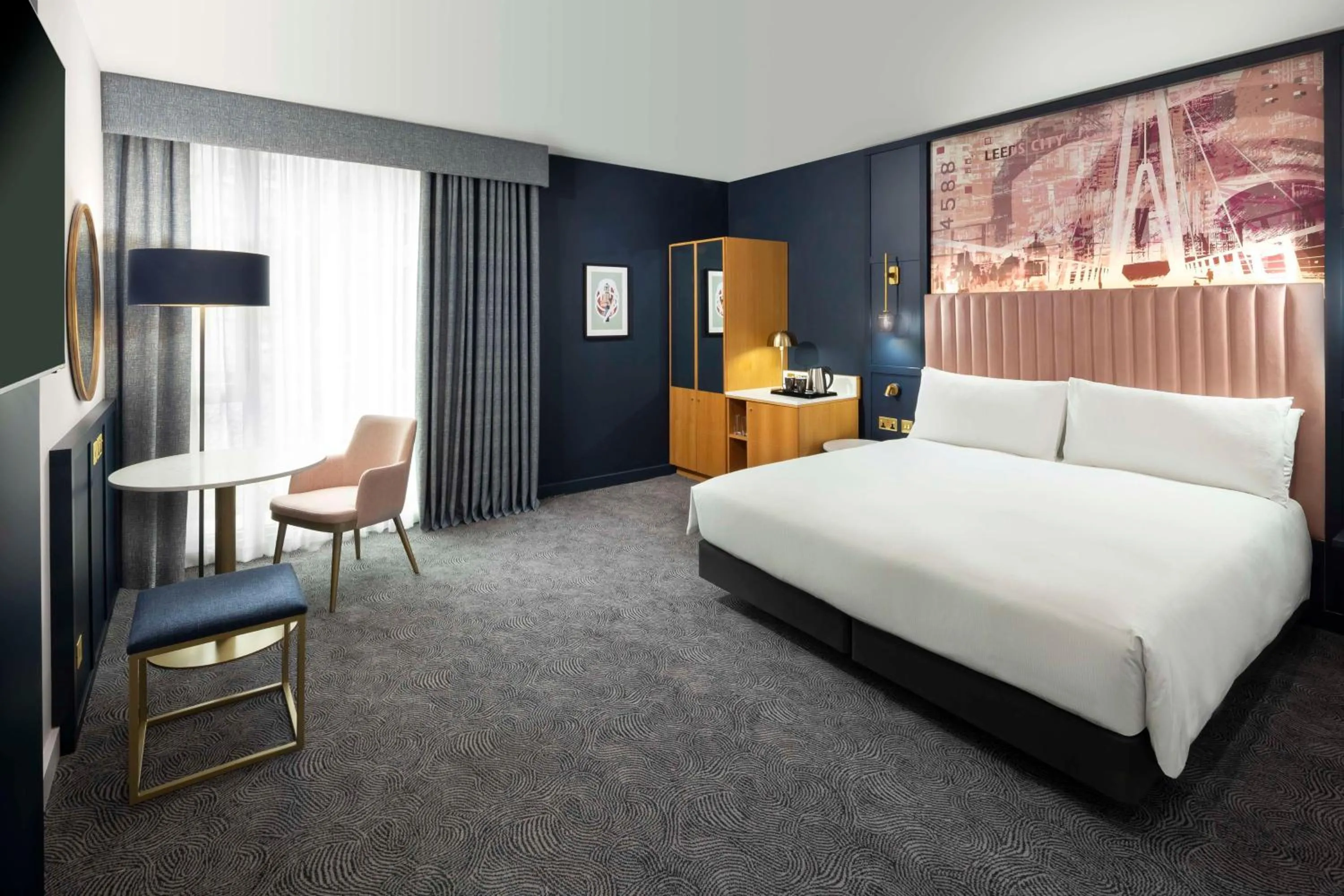 Bed in DoubleTree by Hilton Leeds