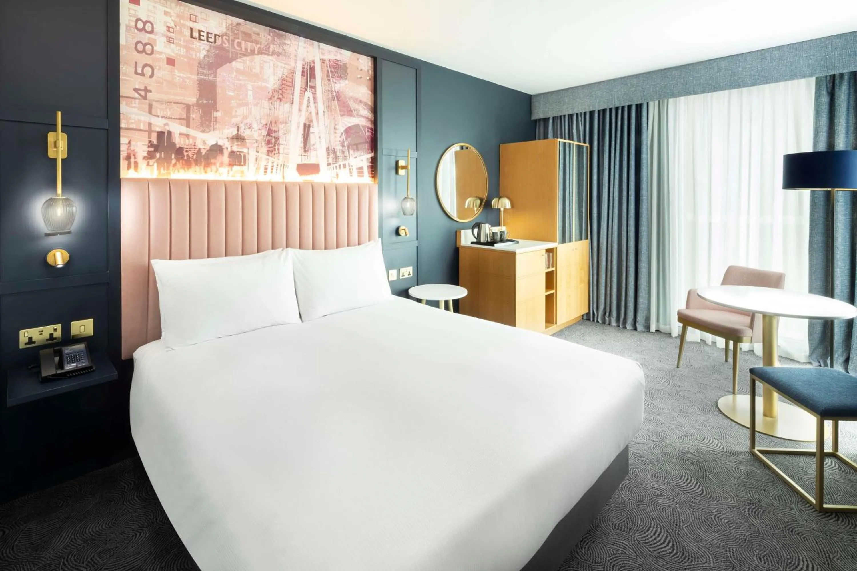 Bed in DoubleTree by Hilton Leeds