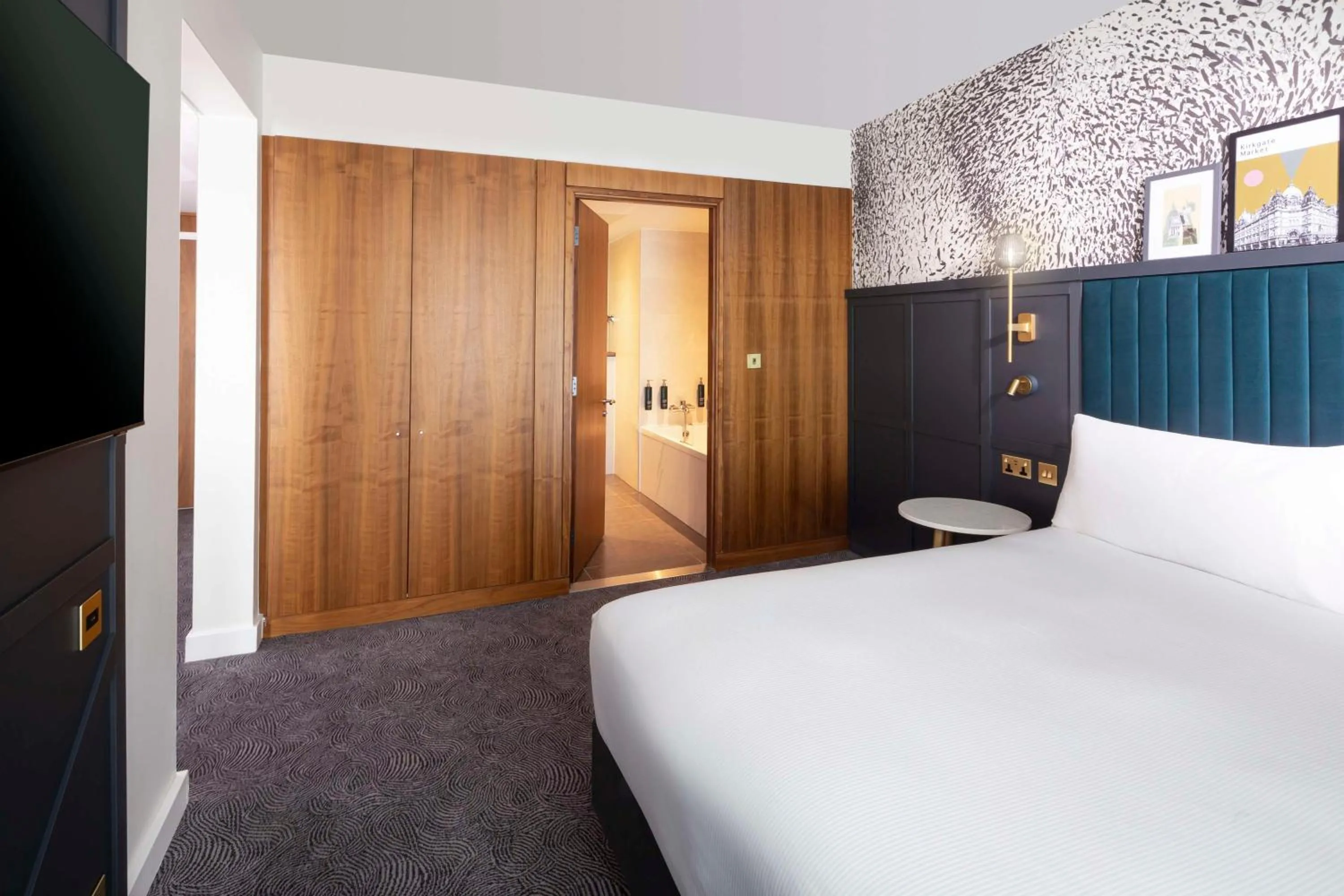 Bed in DoubleTree by Hilton Leeds