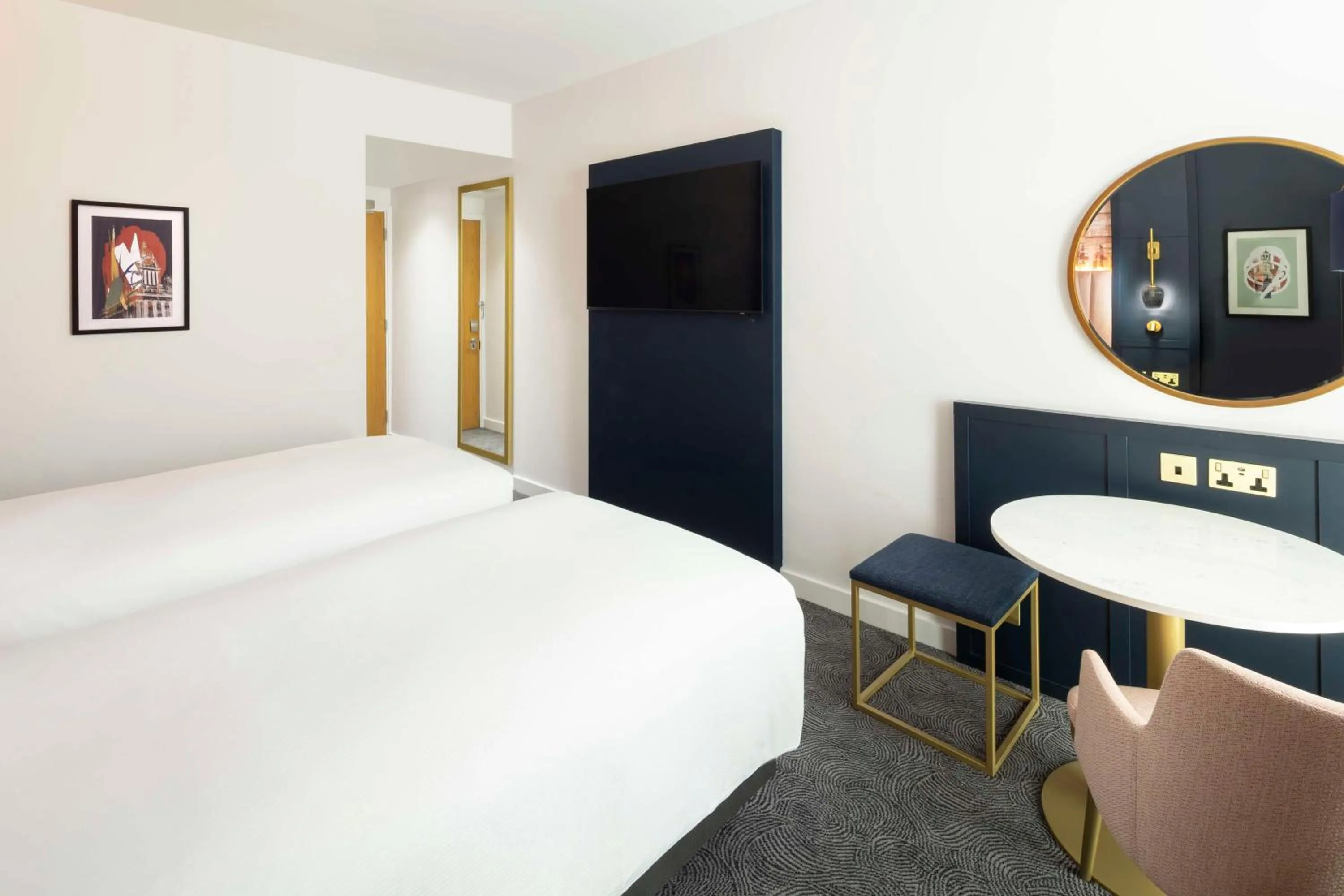 Bed in DoubleTree by Hilton Leeds