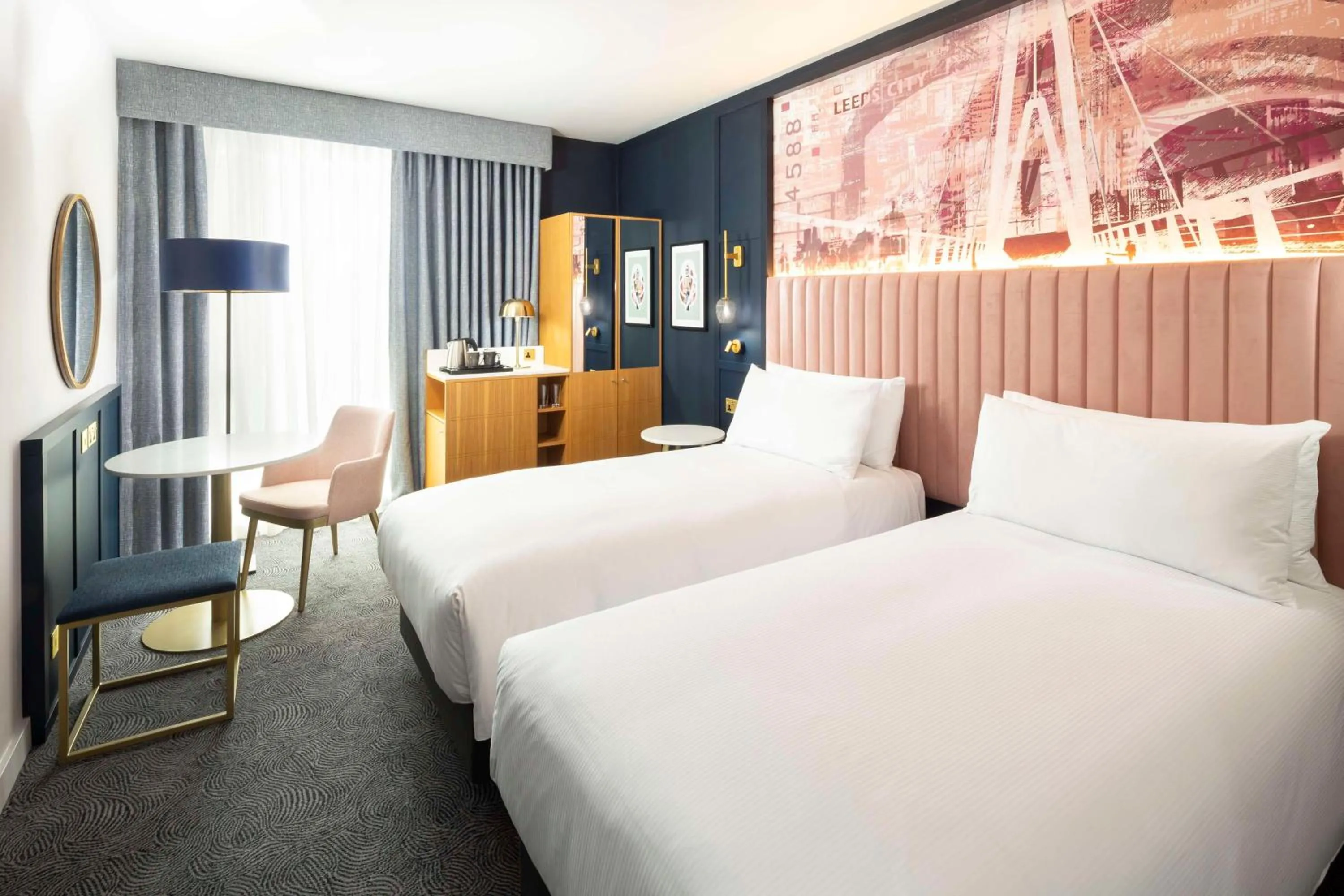 Bed in DoubleTree by Hilton Leeds