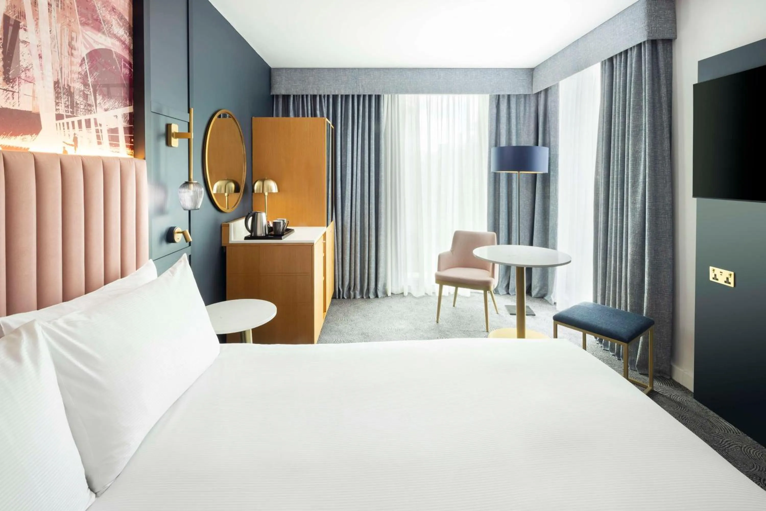 Bed in DoubleTree by Hilton Leeds