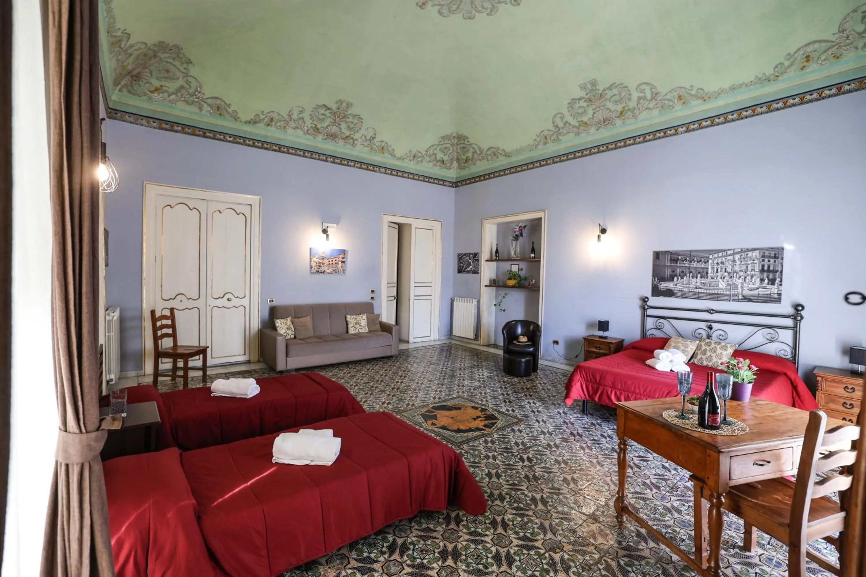 Photo of the whole room, Bed in Antica Dimora