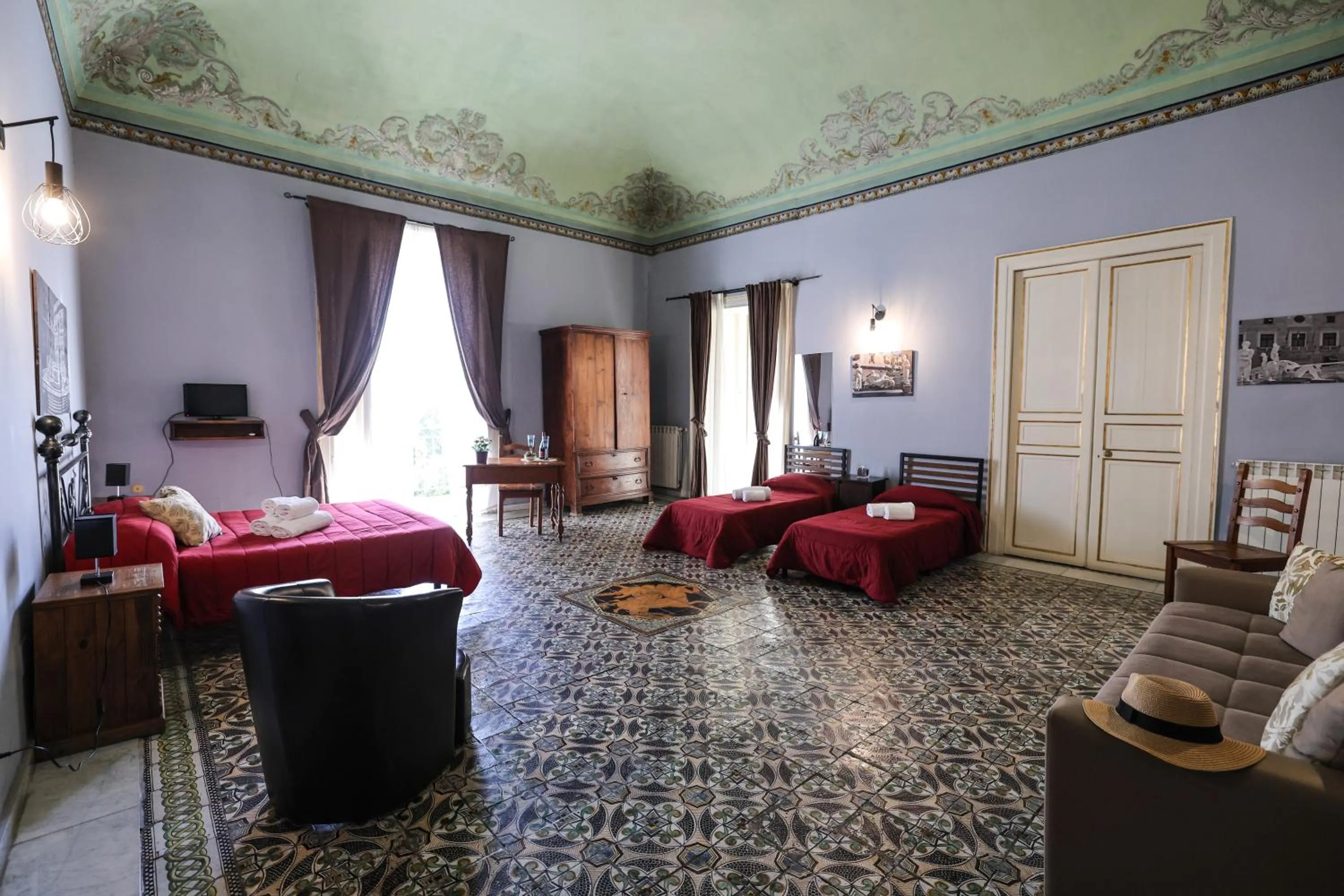 Photo of the whole room, Bed in Antica Dimora