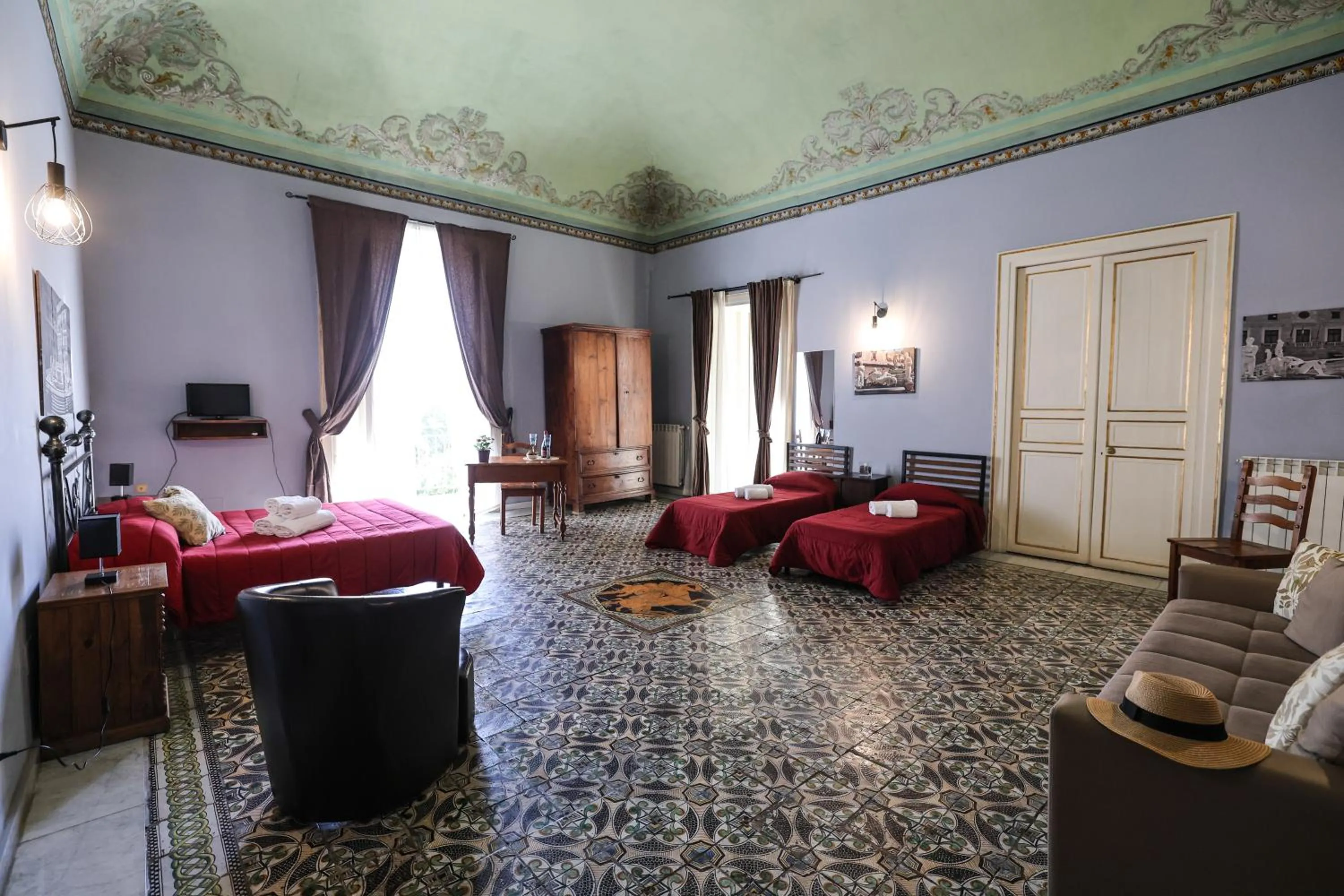 Photo of the whole room, Bed in Antica Dimora