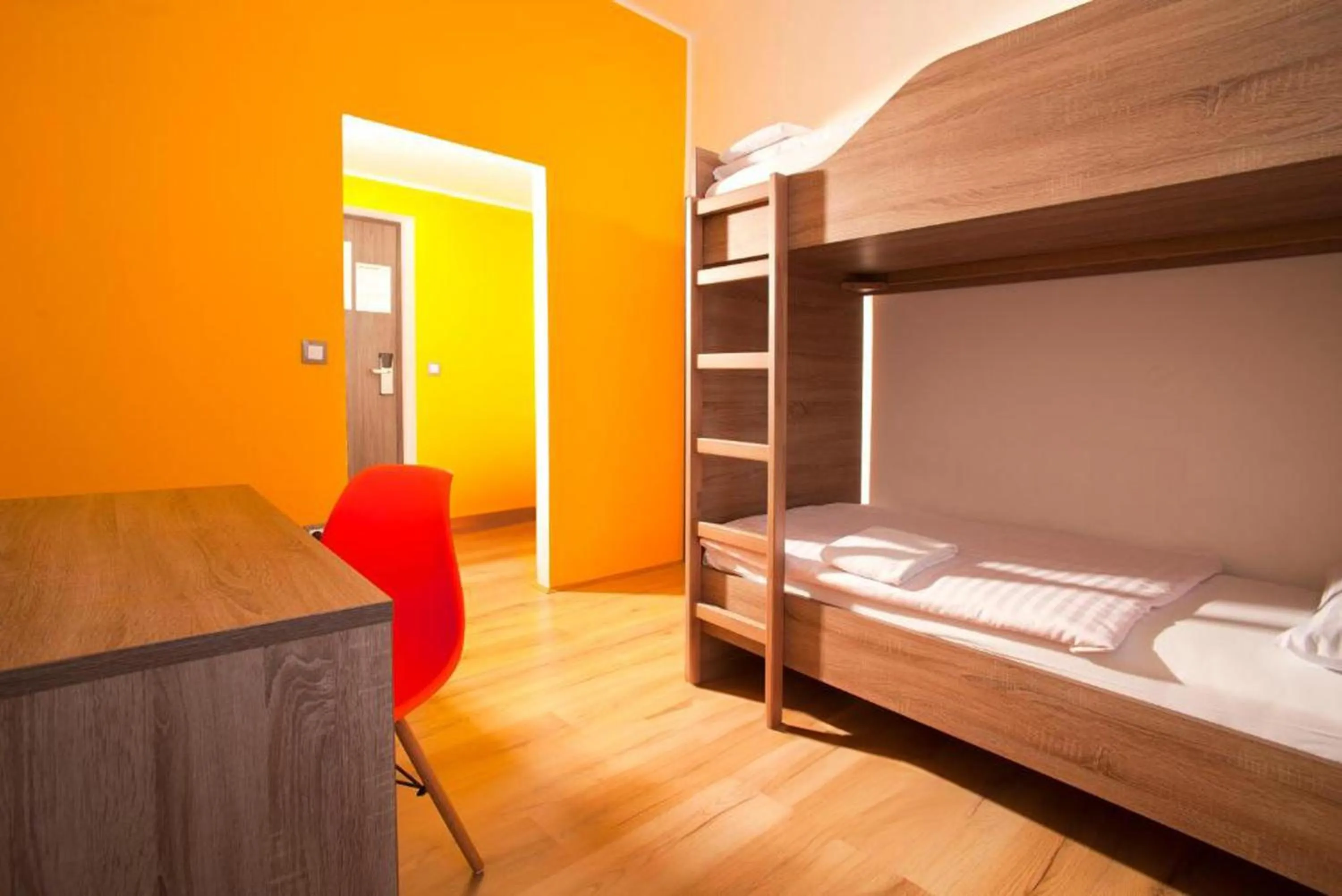 Bedroom, Bed in B&B HOTEL Maribor UNI Hostel