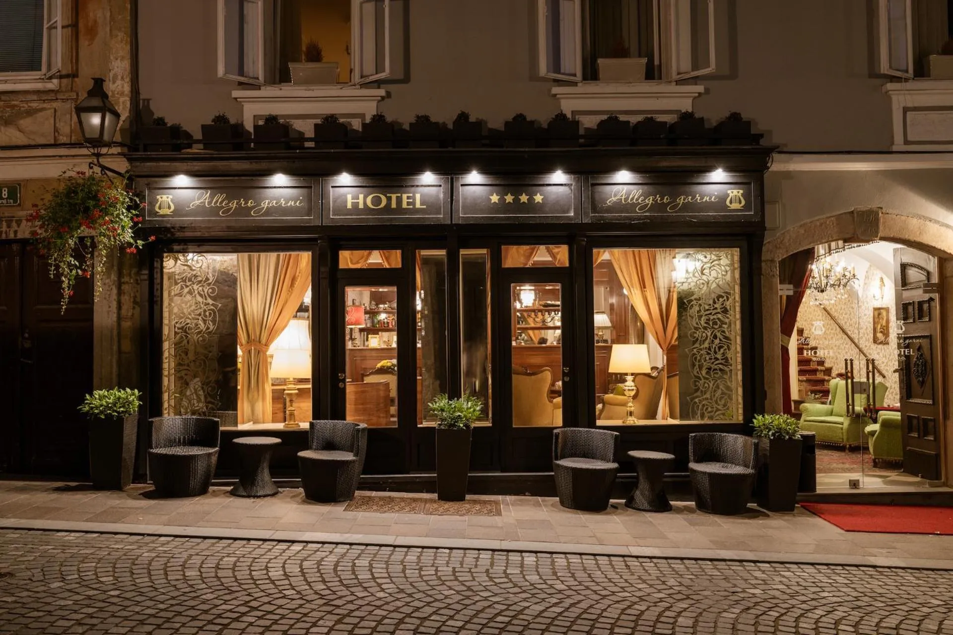 Property building in Allegro Hotel