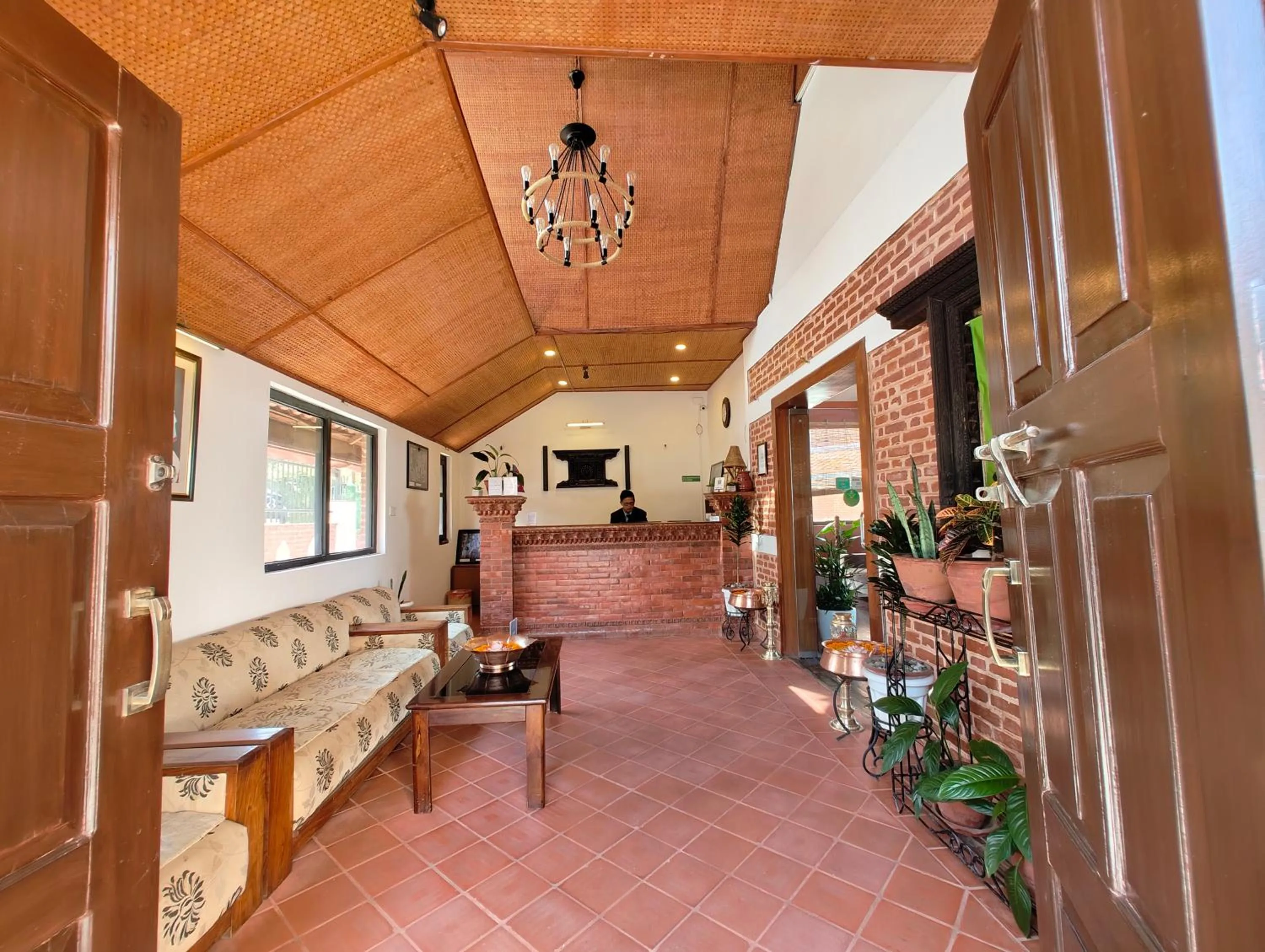 Lobby or reception in Hotel Himalayan Villa - Nagarkot