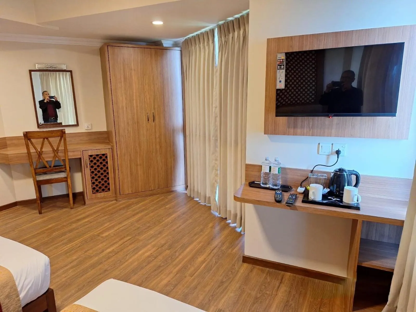 Bedroom, Bed in Hotel Himalayan Villa - Nagarkot