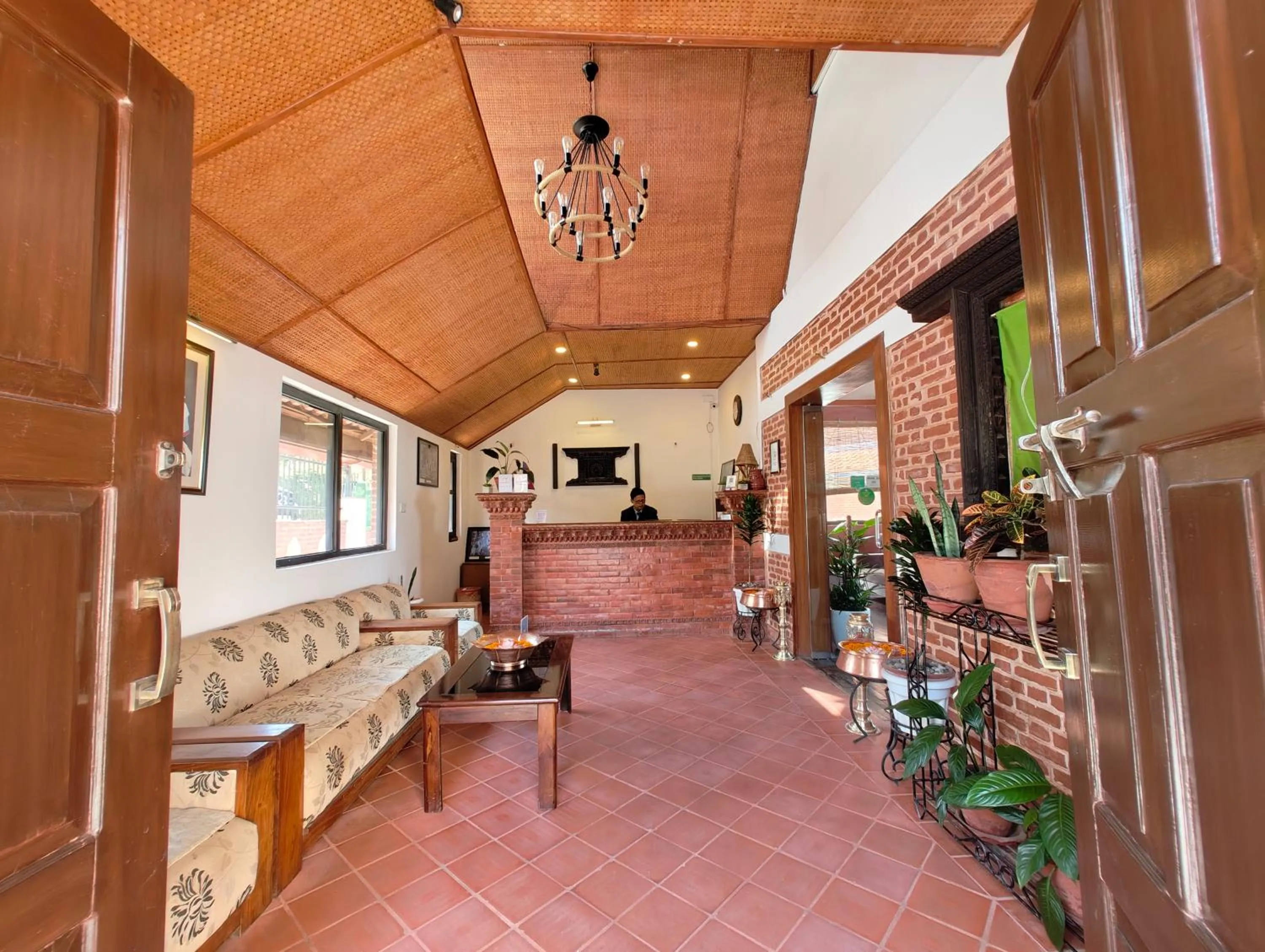 Lobby or reception in Hotel Himalayan Villa - Nagarkot