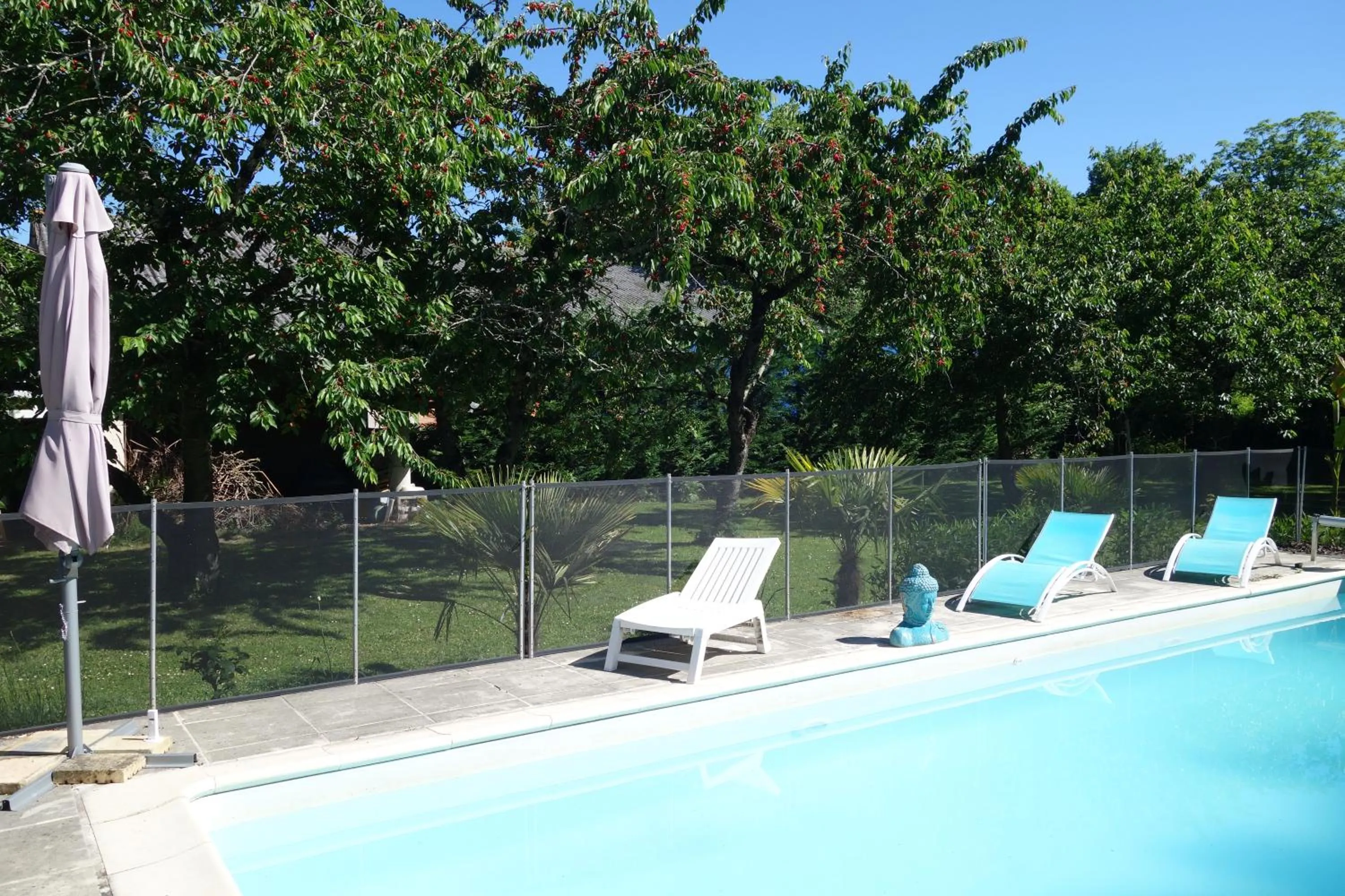 Garden in Villa Toulousaine