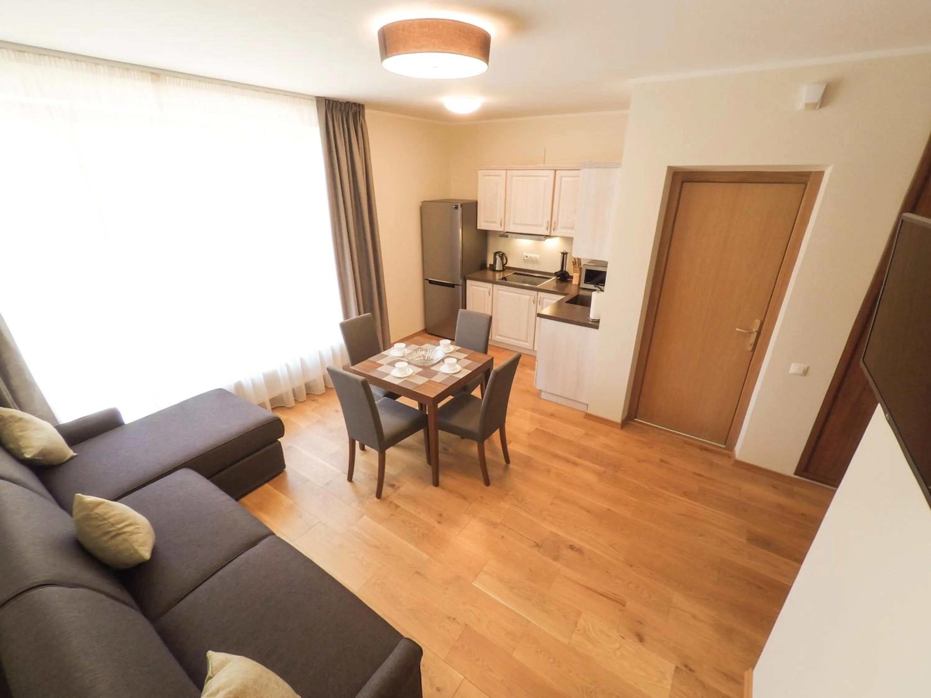 Bed in BaltHouse Apartments