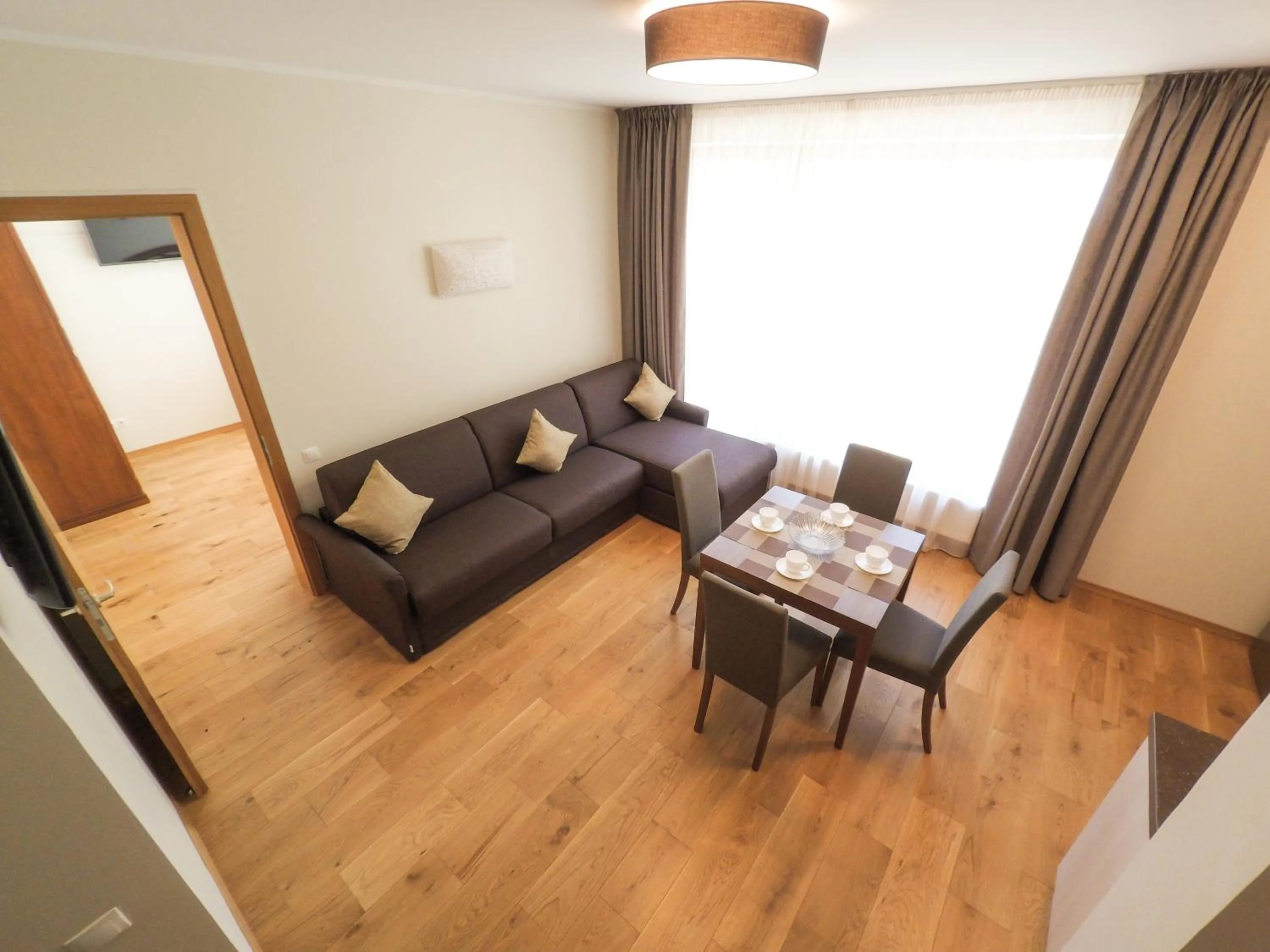 Bed in BaltHouse Apartments