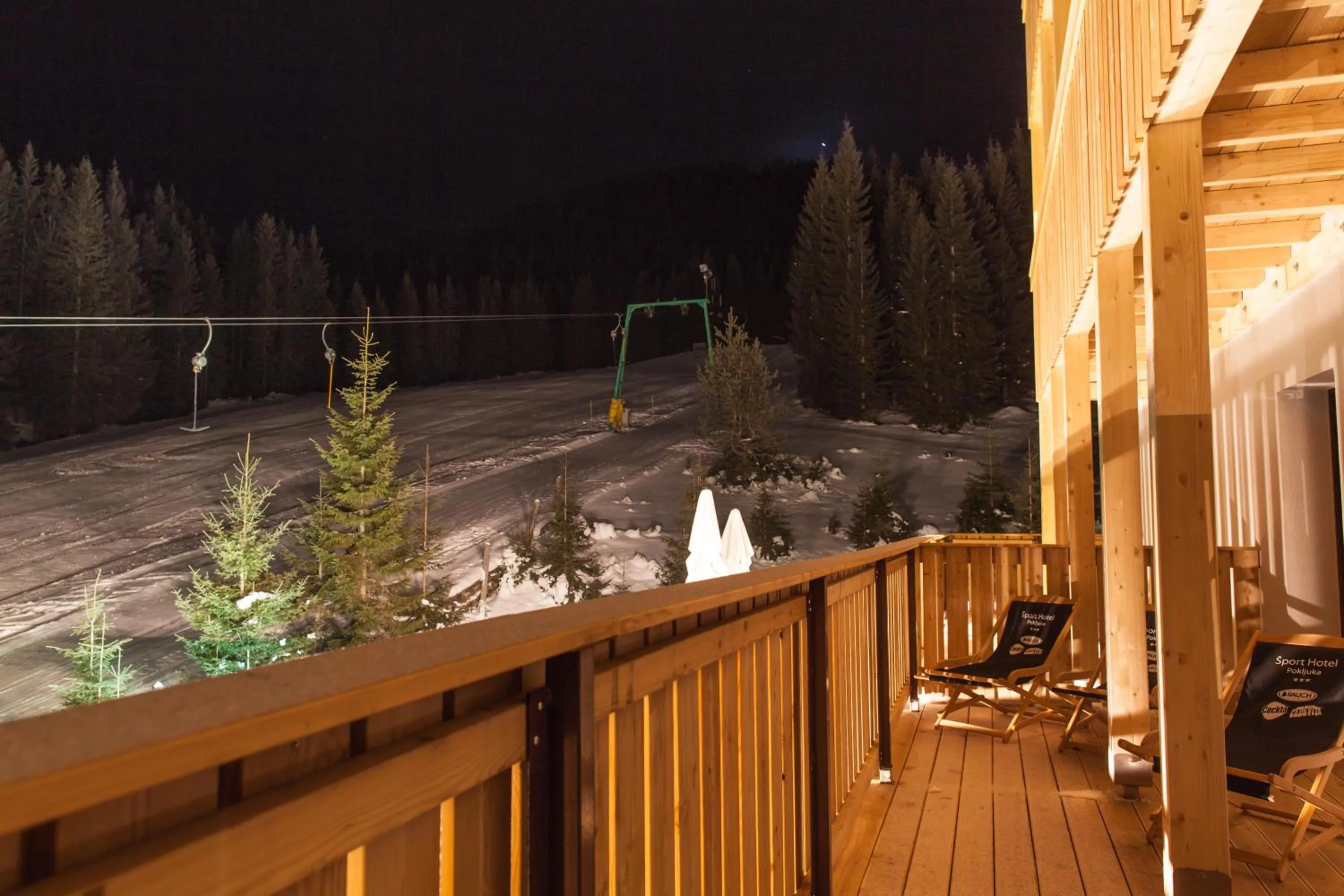 Balcony/Terrace in Hotel Pokljuka