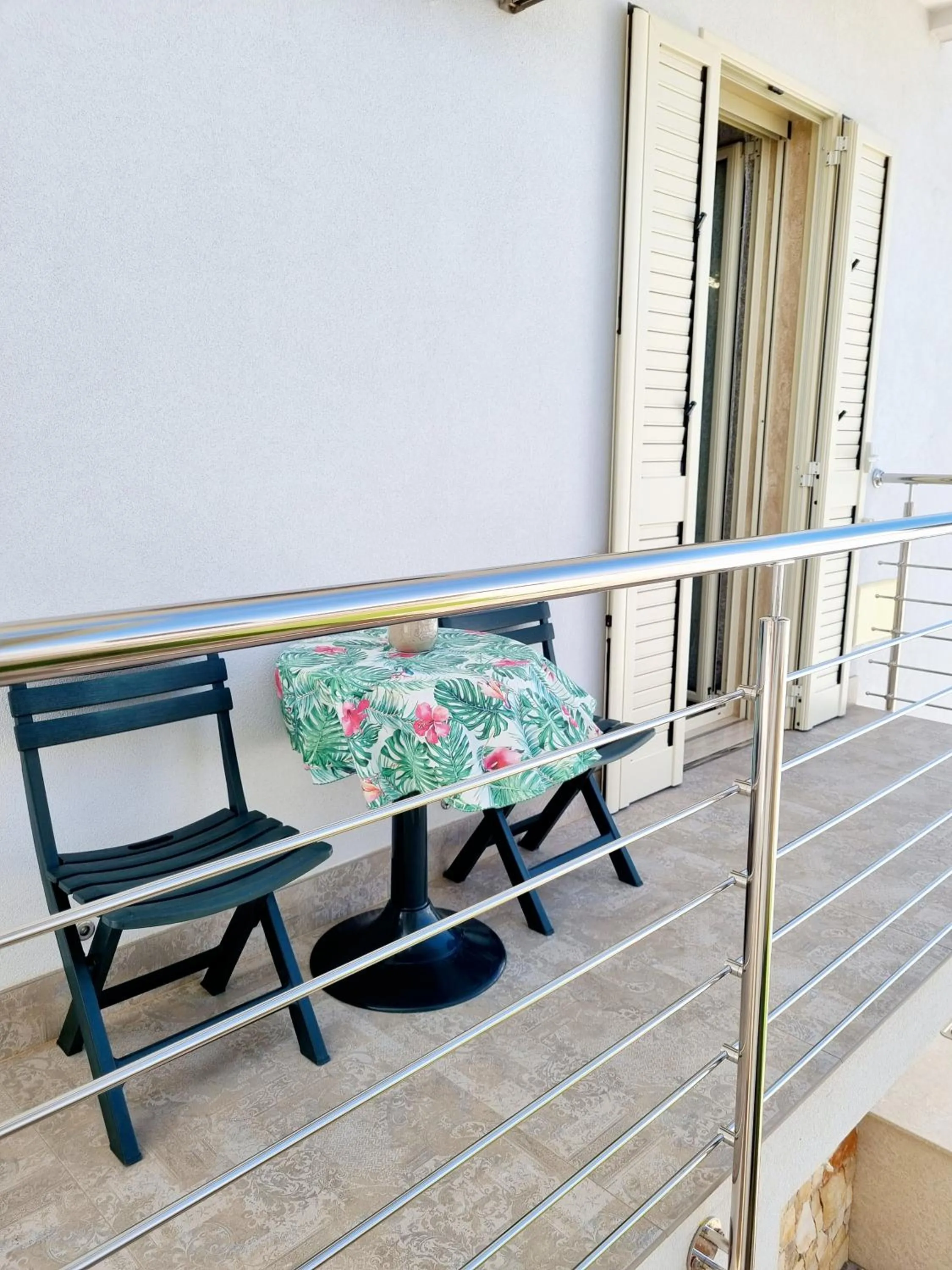 Balcony/Terrace in Albatros B&B Porto Cesareo