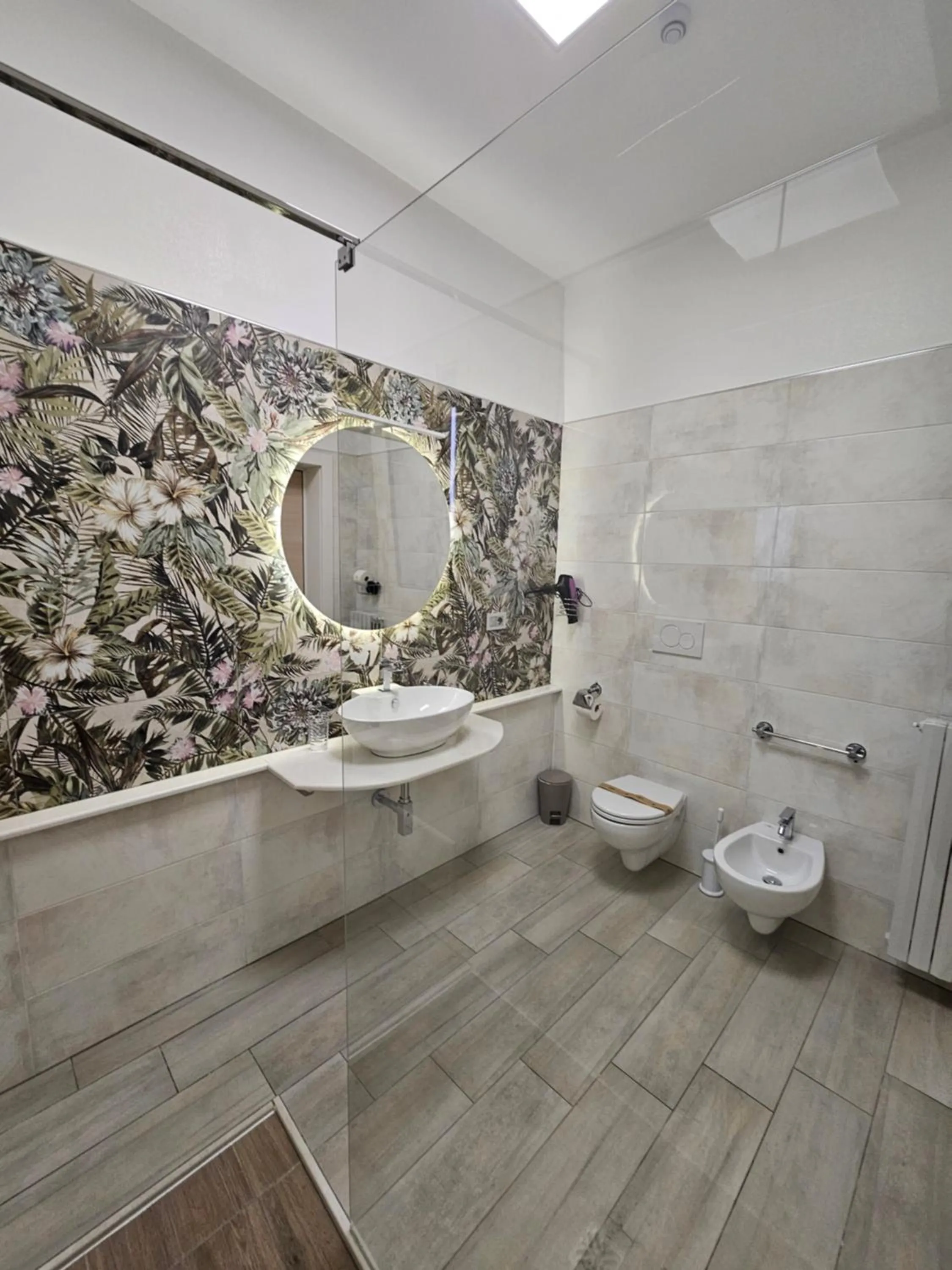 Shower in Albatros B&B Porto Cesareo