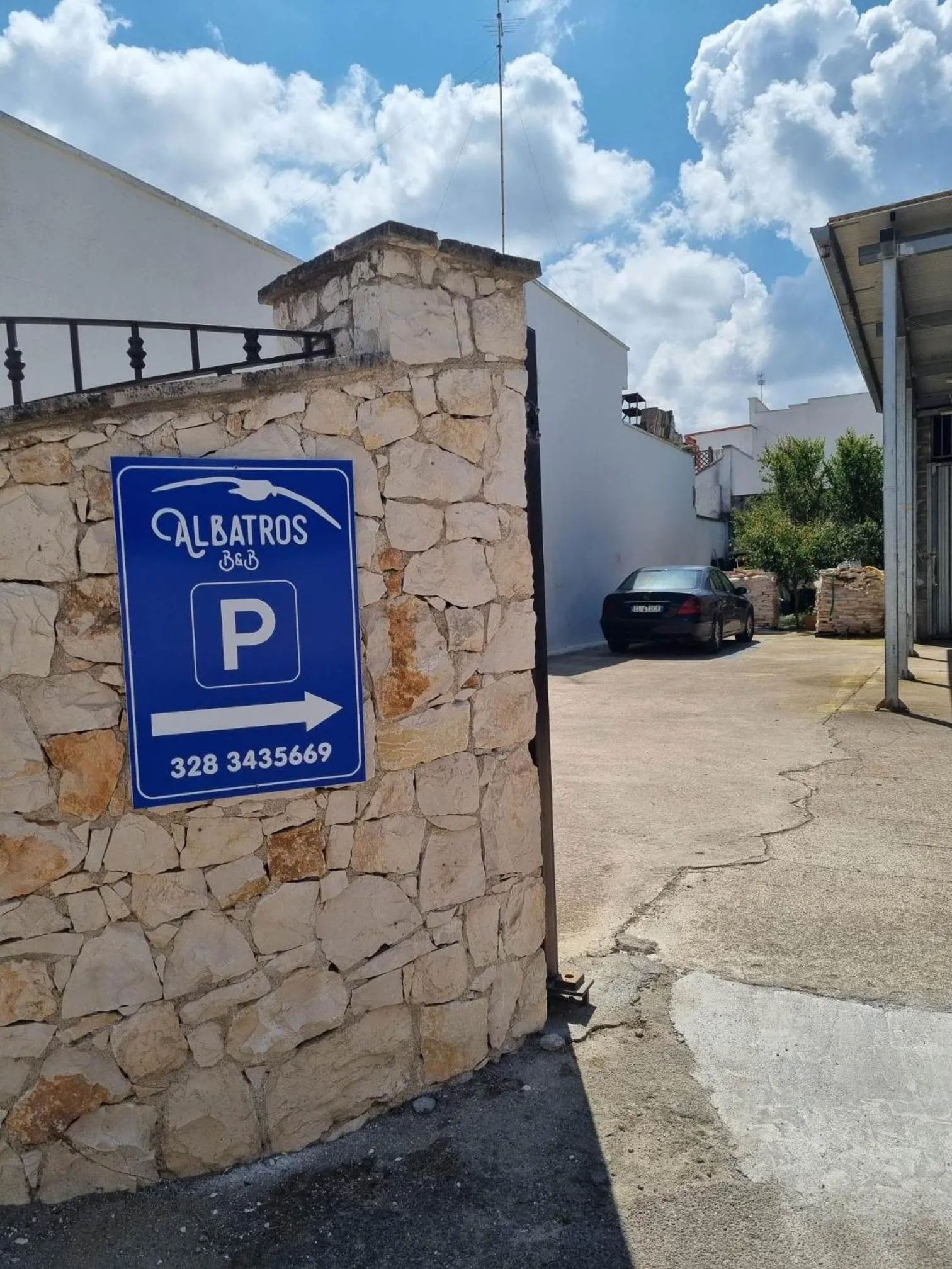Parking in Albatros B&B Porto Cesareo