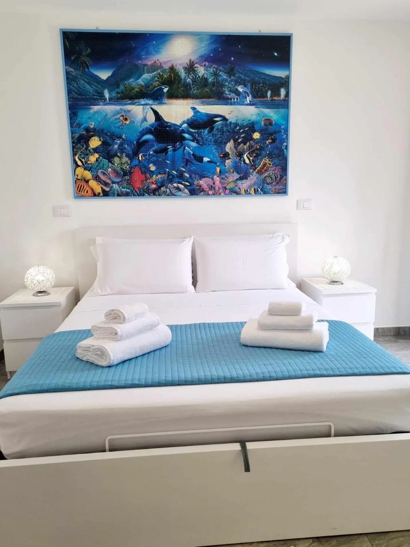 Bed in Albatros B&B Porto Cesareo