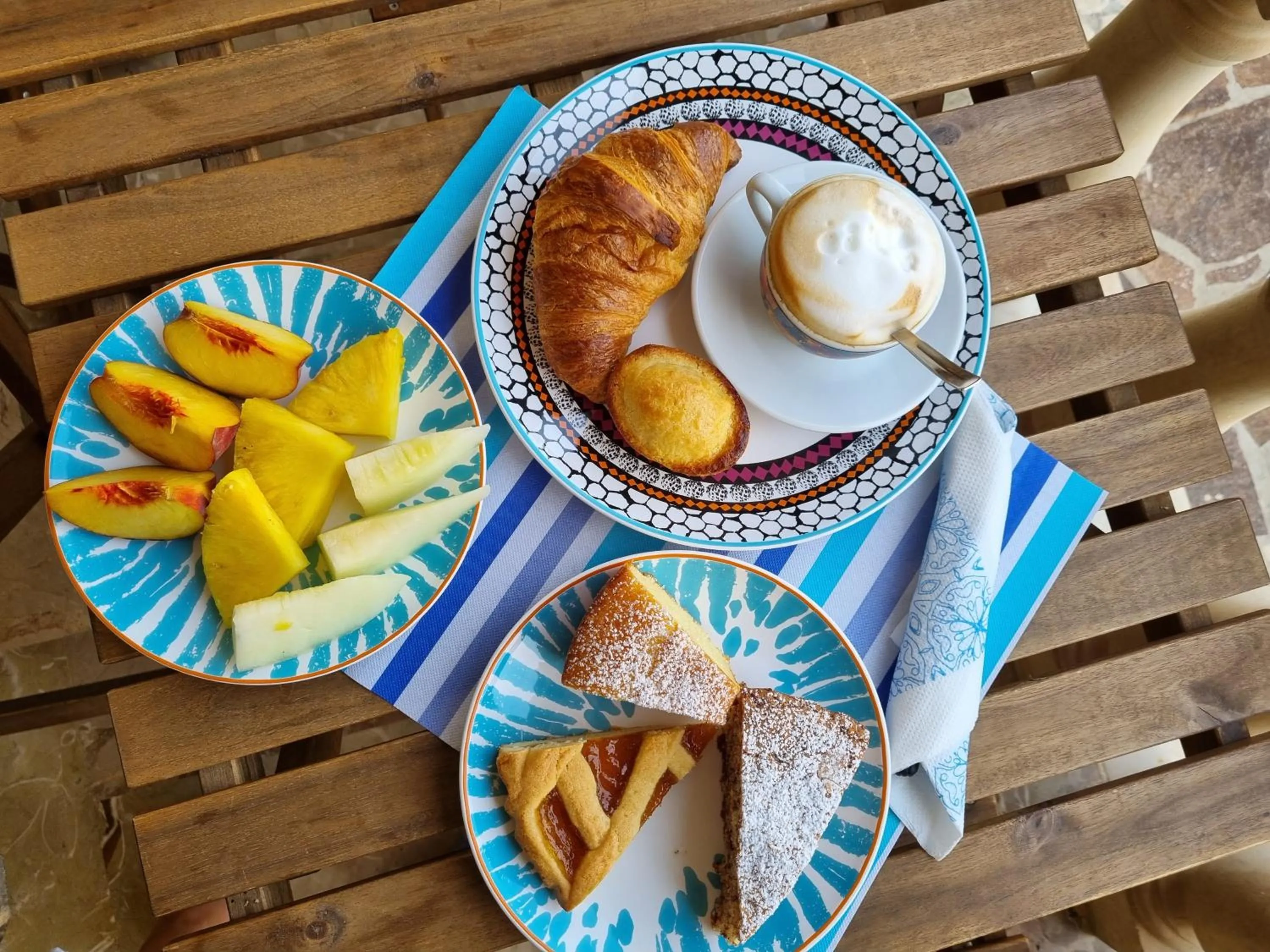 Food and drinks in Albatros B&B Porto Cesareo