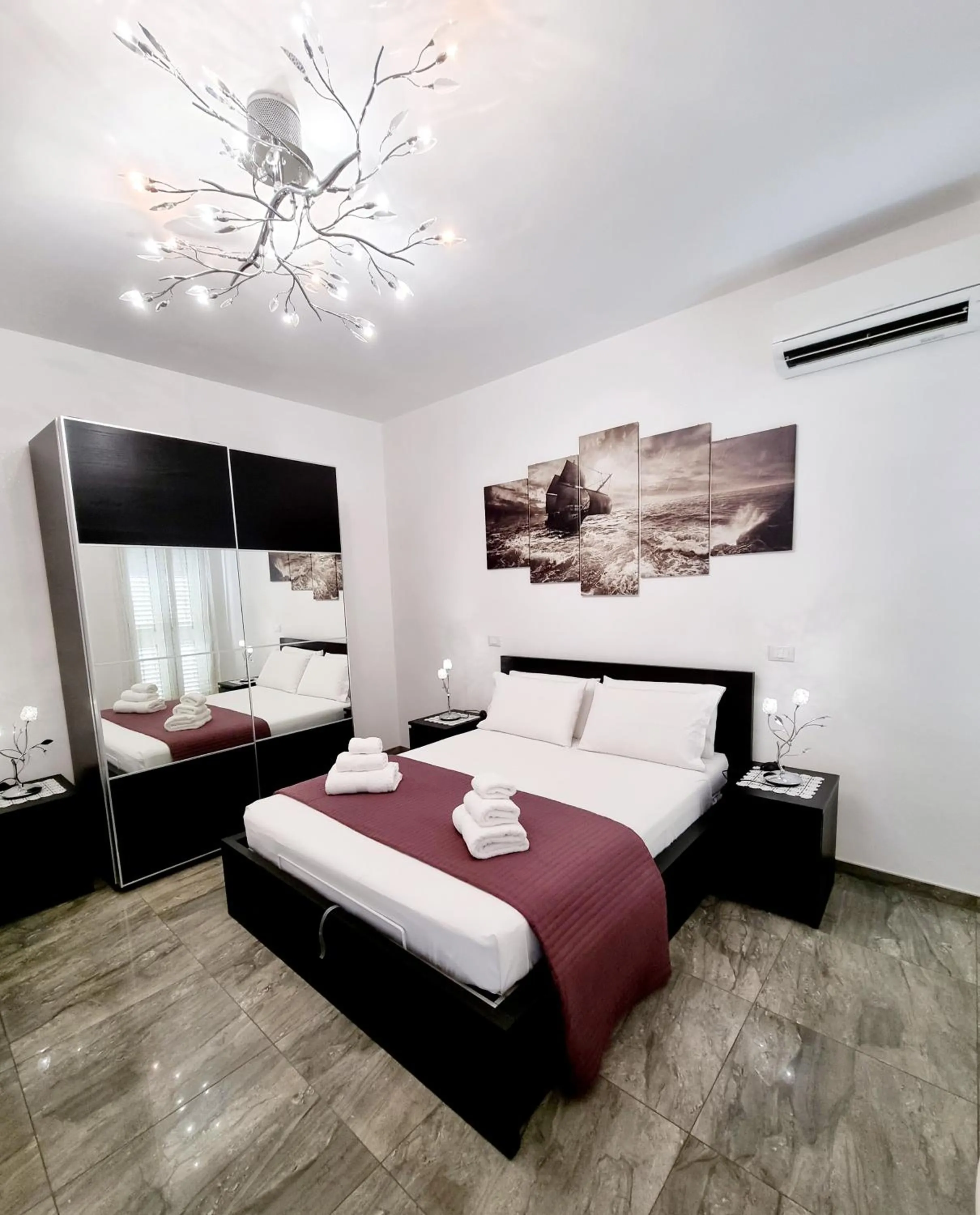 Bed in Albatros B&B Porto Cesareo