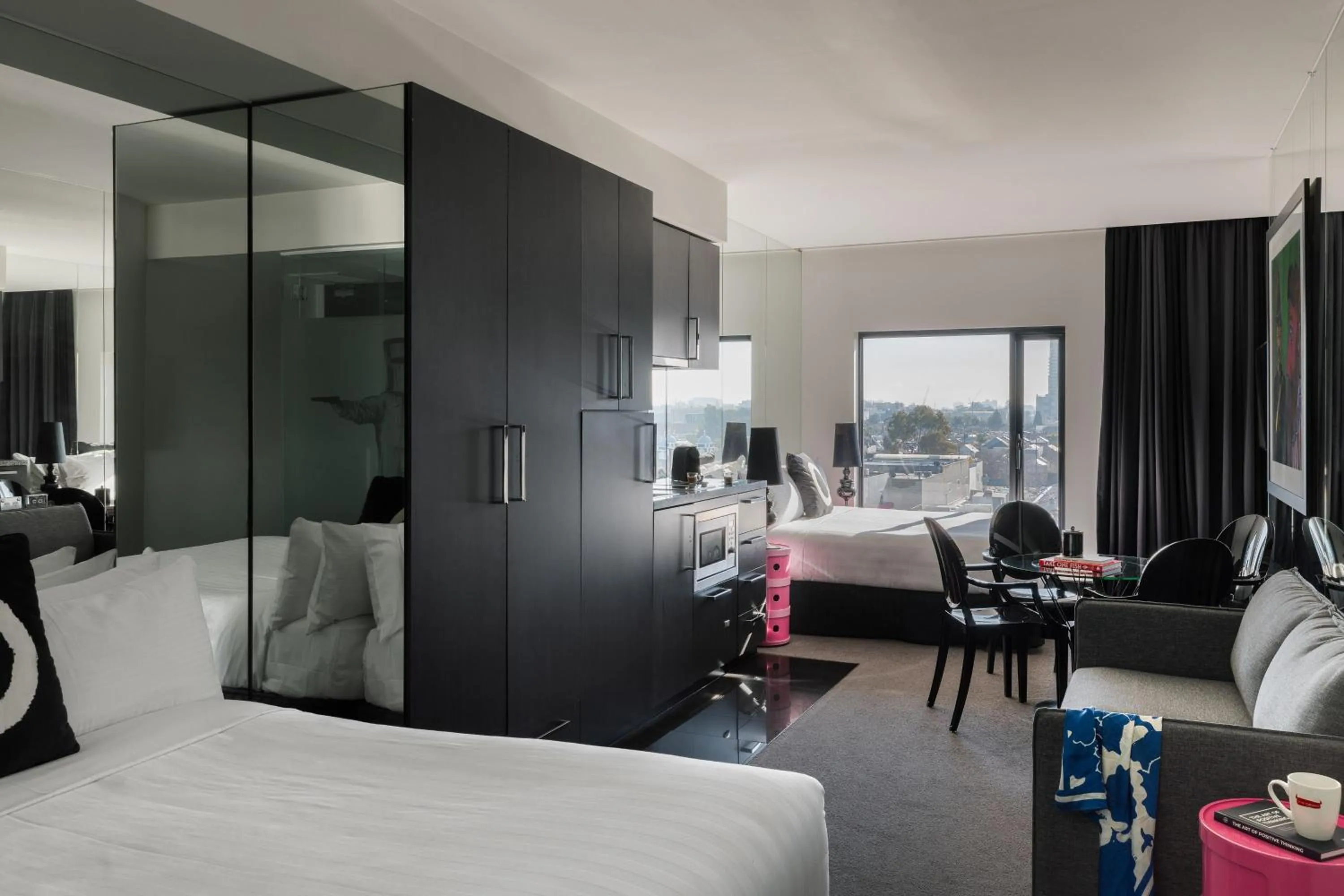 Bedroom, Bed in The Cullen Melbourne - Art Series