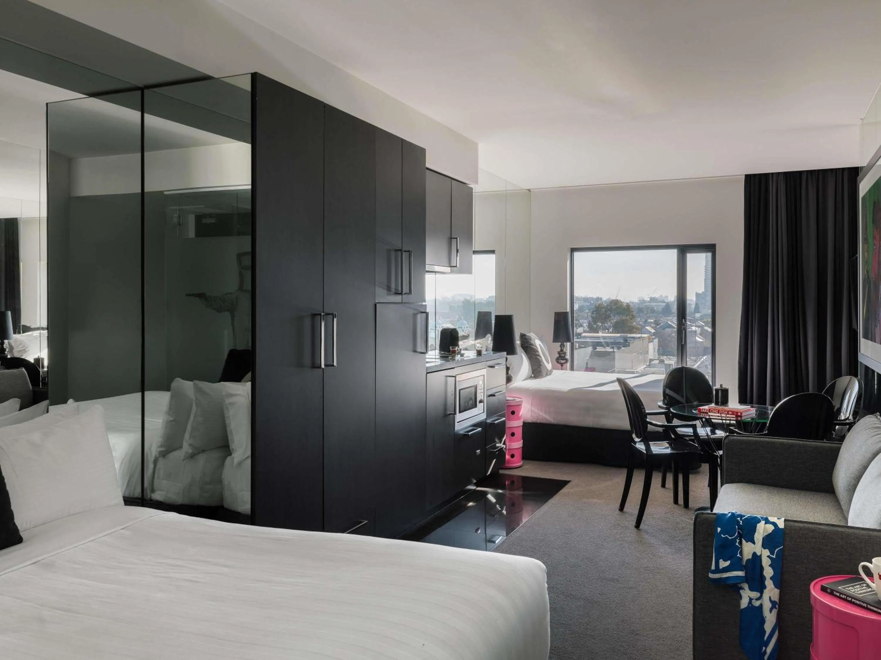 Bedroom, Bed in The Cullen Melbourne - Art Series