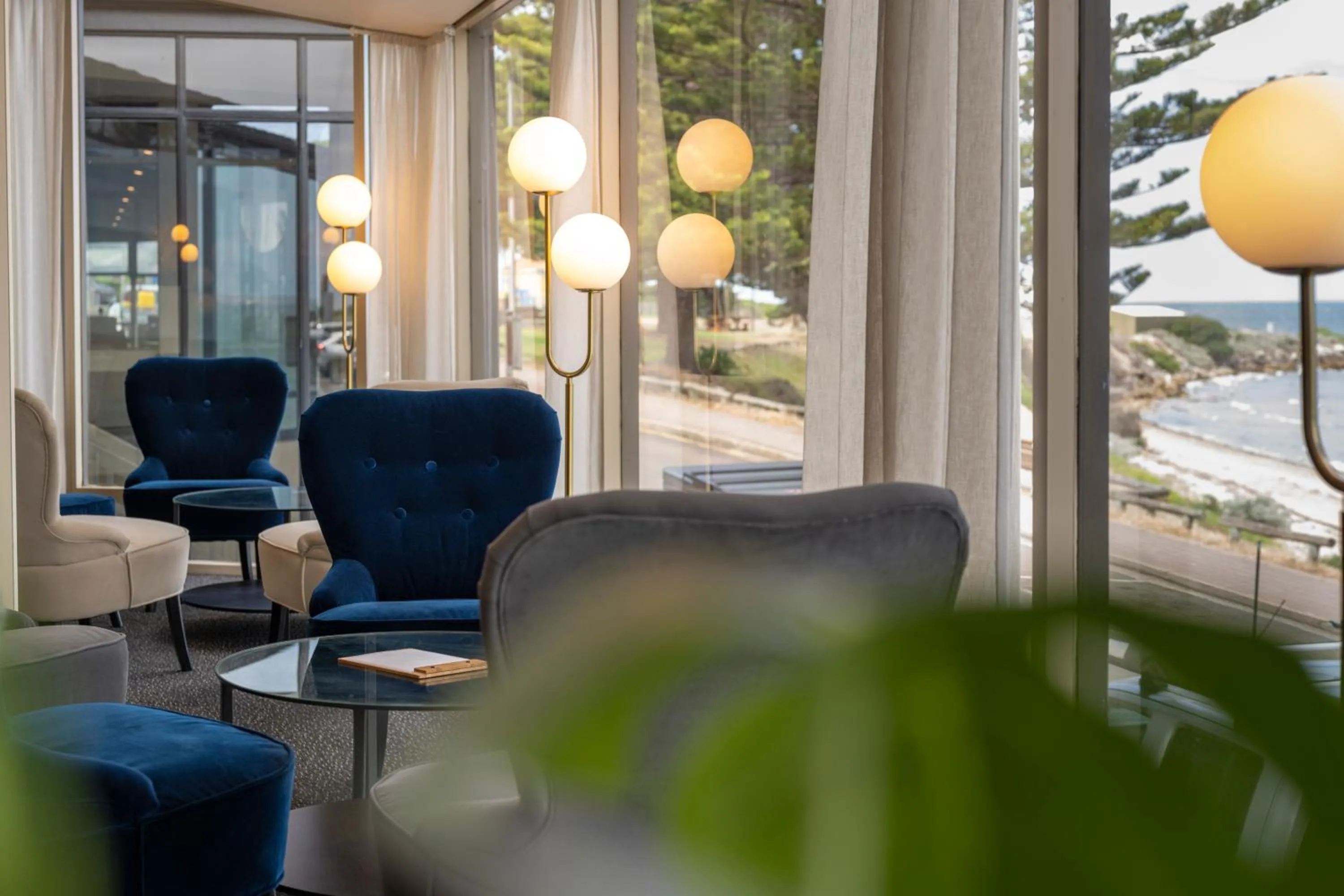 Seating area in Ozone Hotel Kangaroo Island