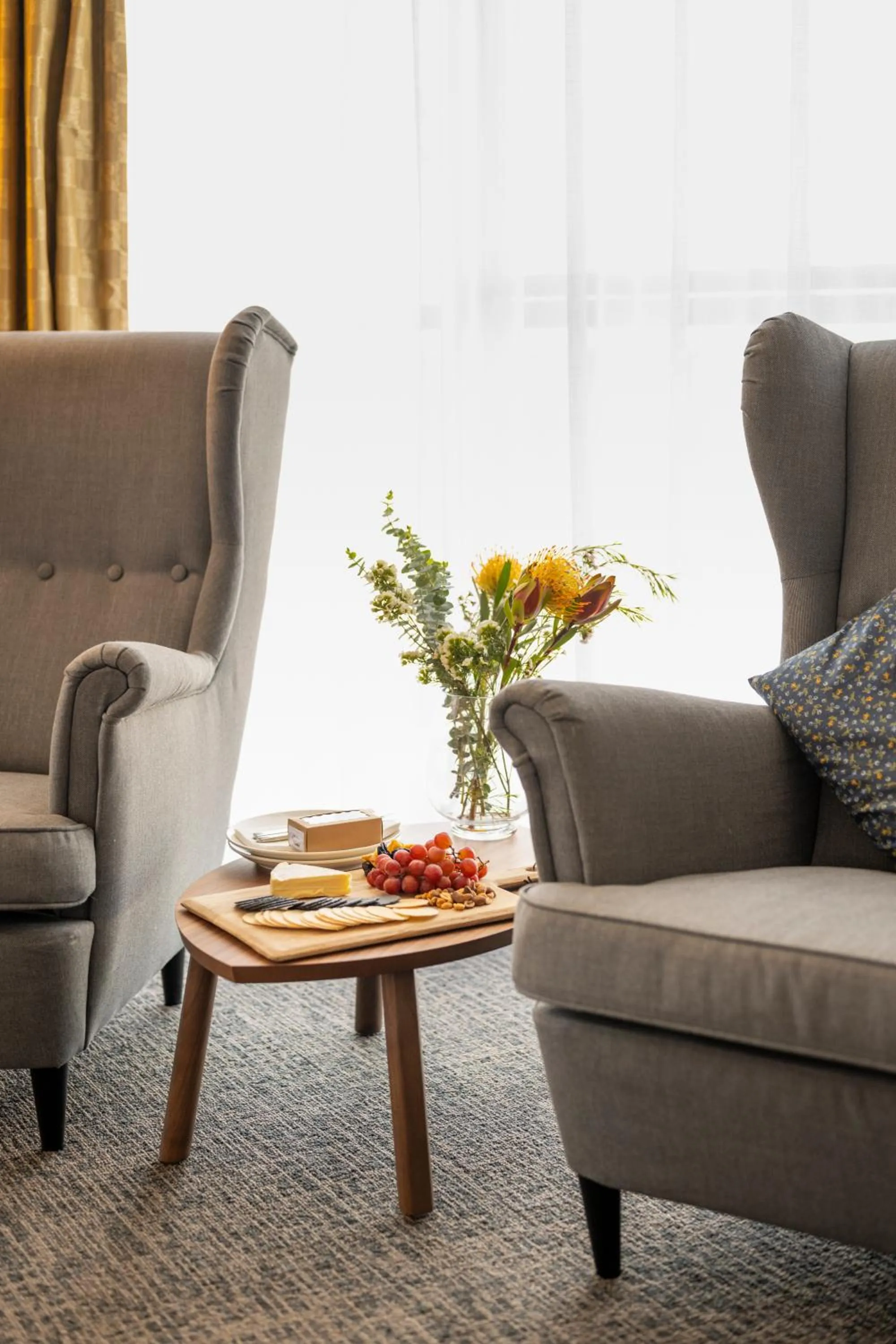 Seating area in Ozone Hotel Kangaroo Island