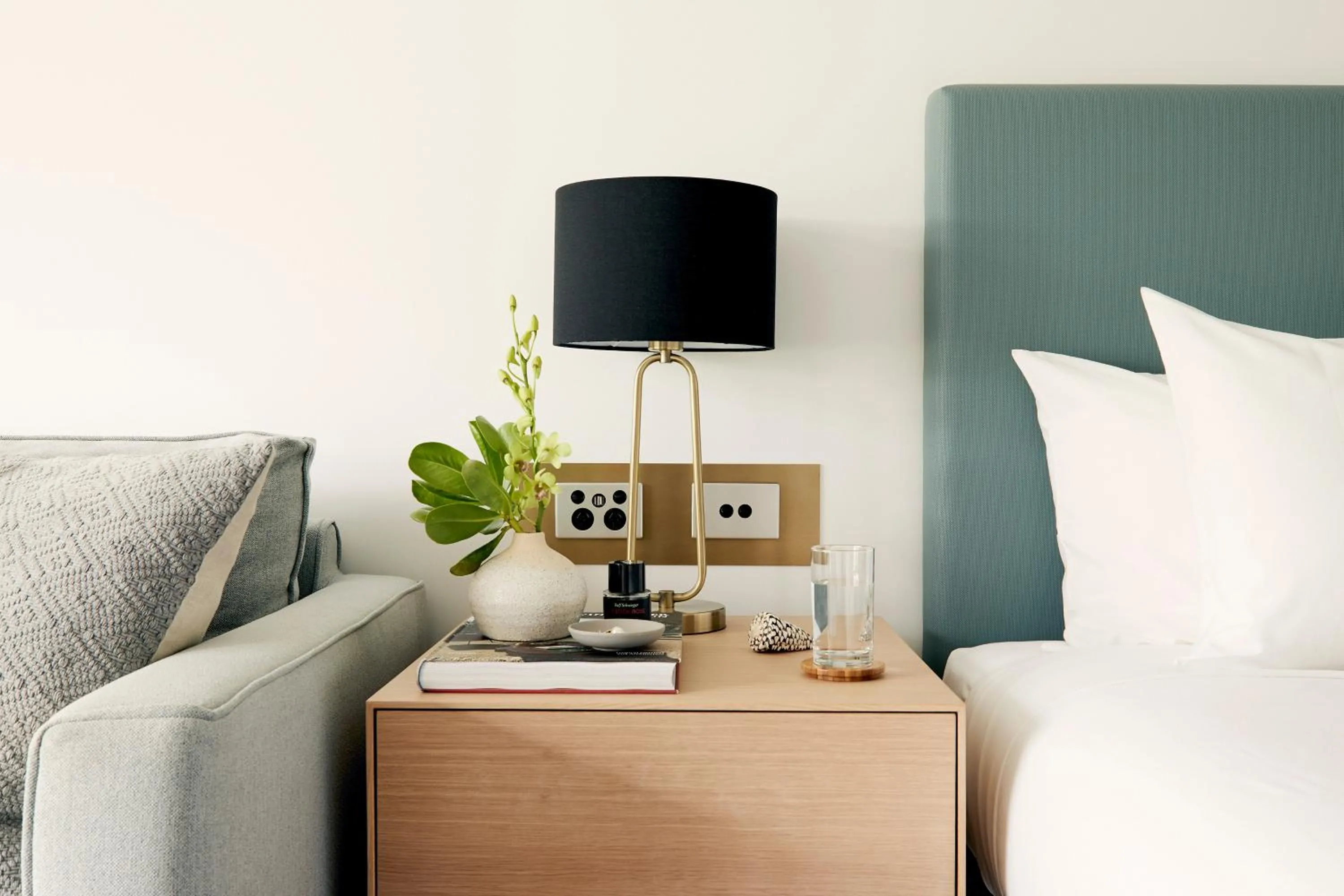 Decorative detail, Bed in Daydream Island Resort