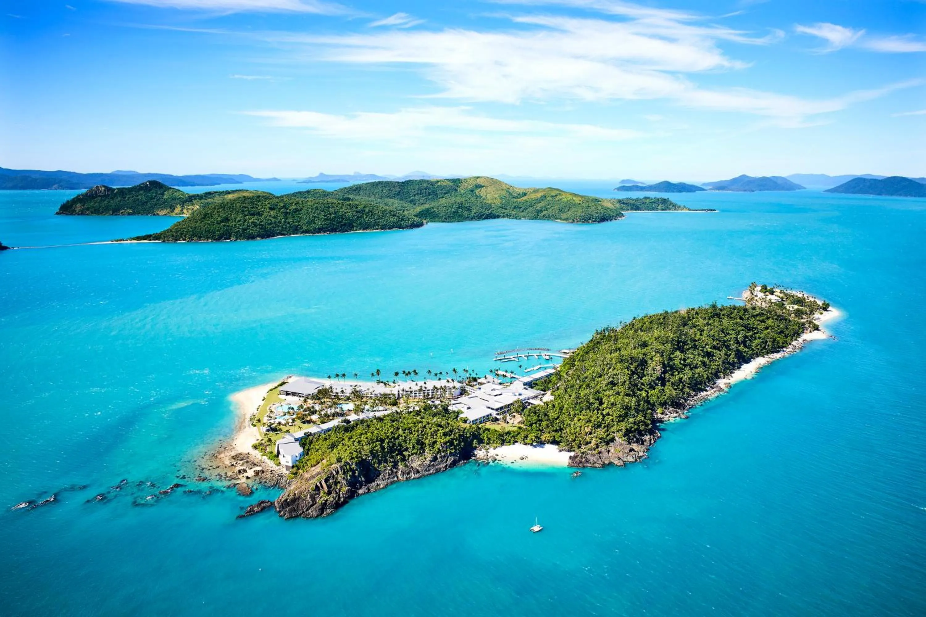 Bird's eye view in Daydream Island Resort