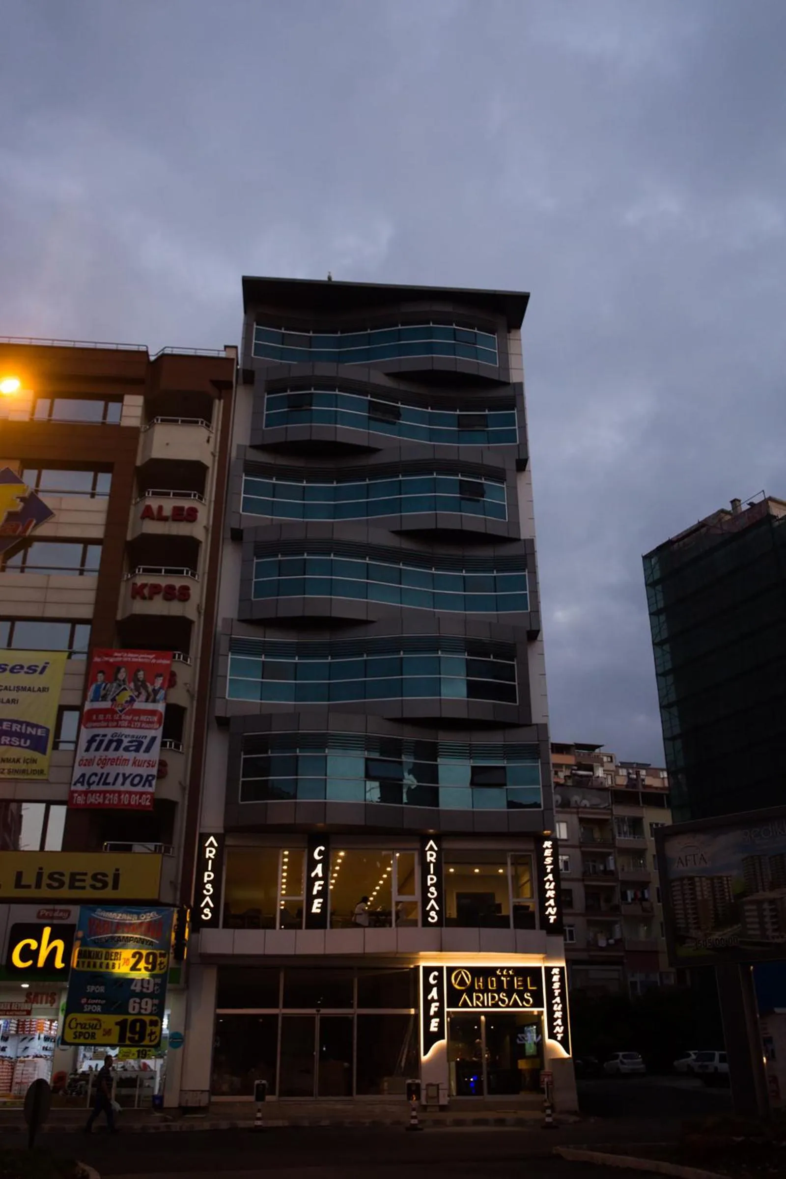 Property building in Aripsas Hotel