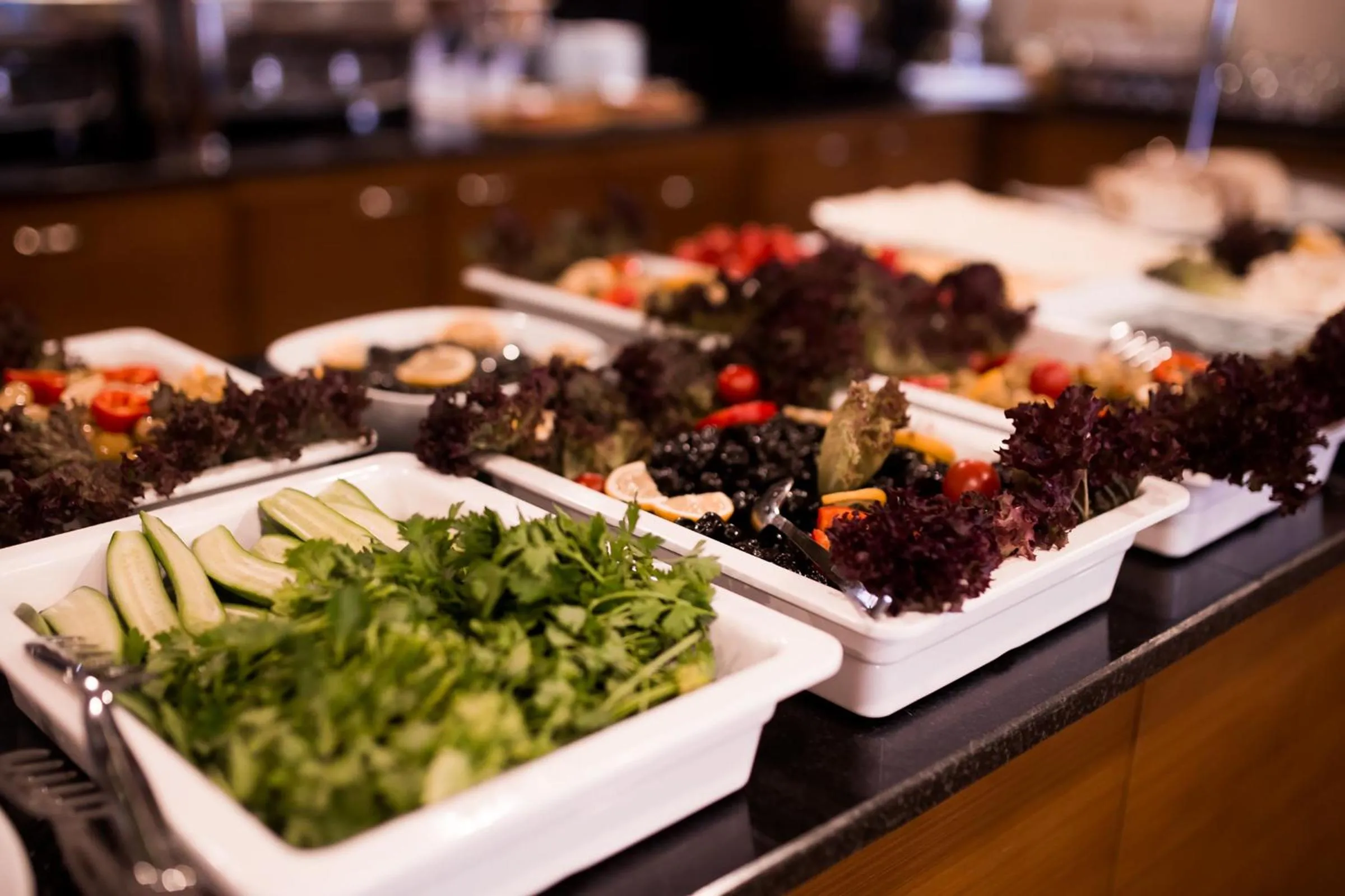 Buffet breakfast in Aripsas Hotel