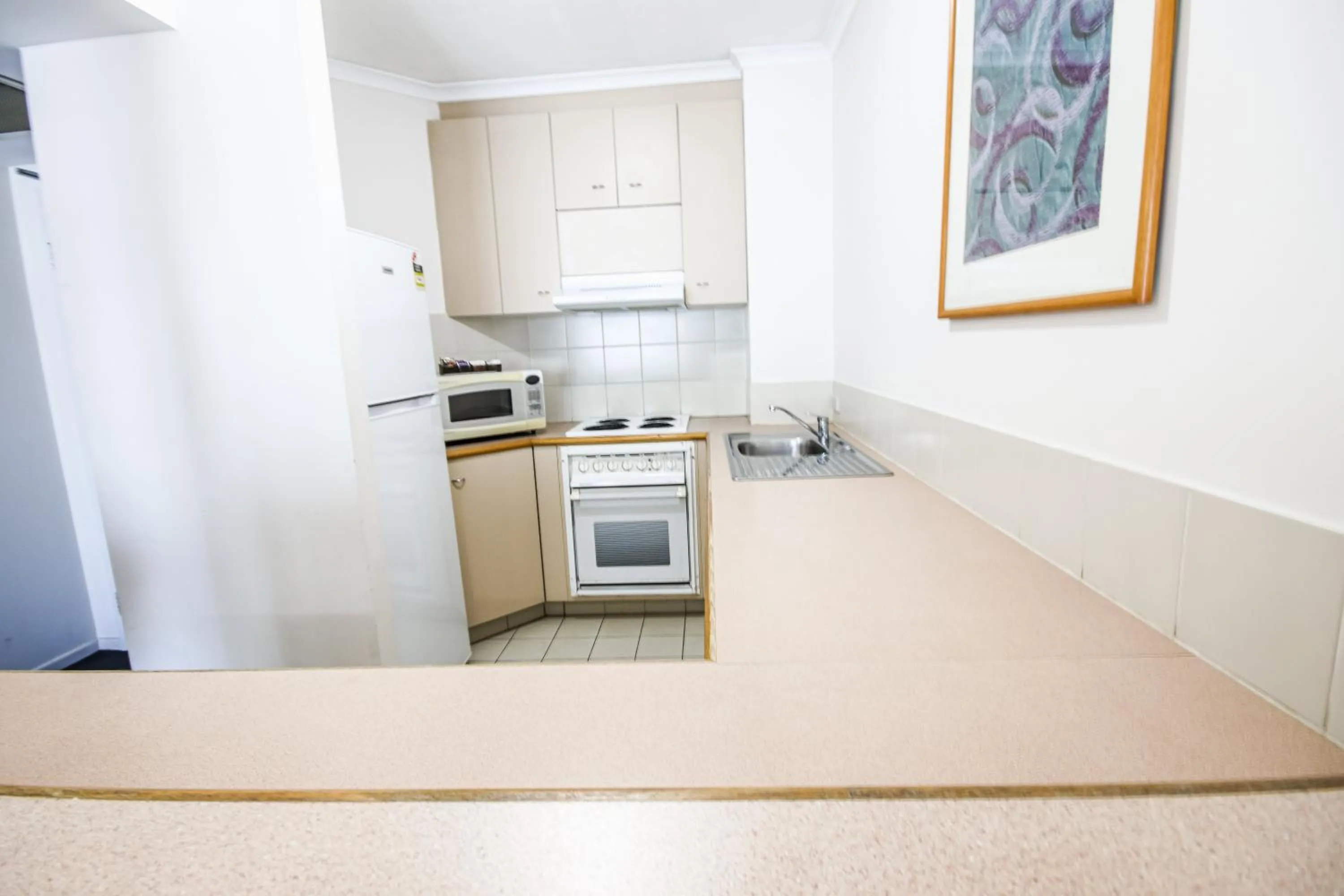 kitchen in Dockside Brisbane