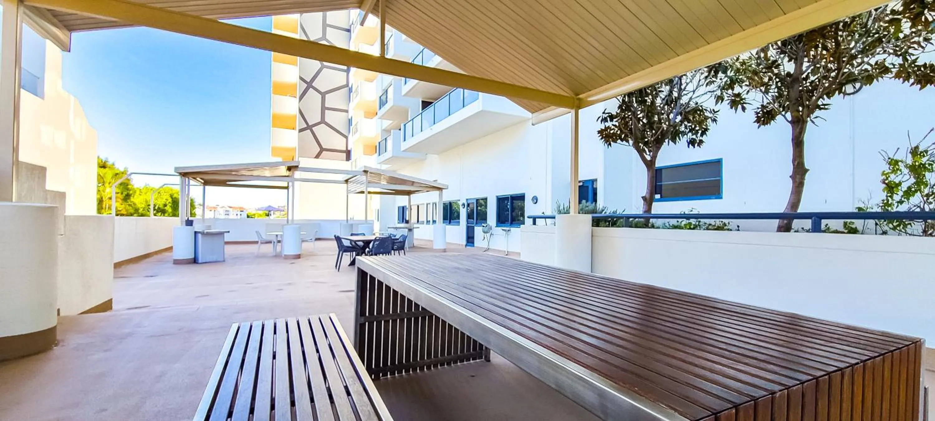 BBQ facilities in Dockside Brisbane