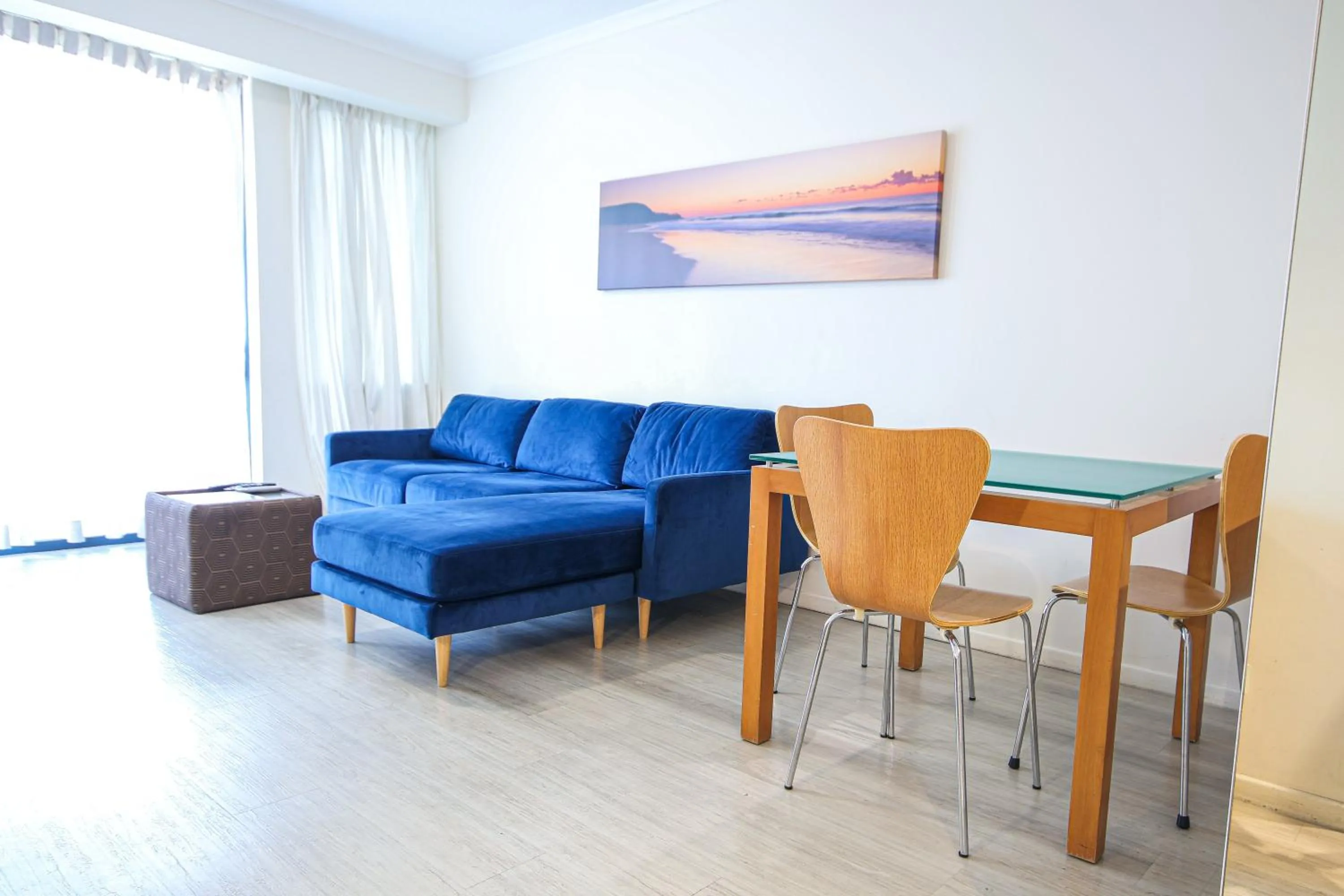 Dining area in Dockside Brisbane