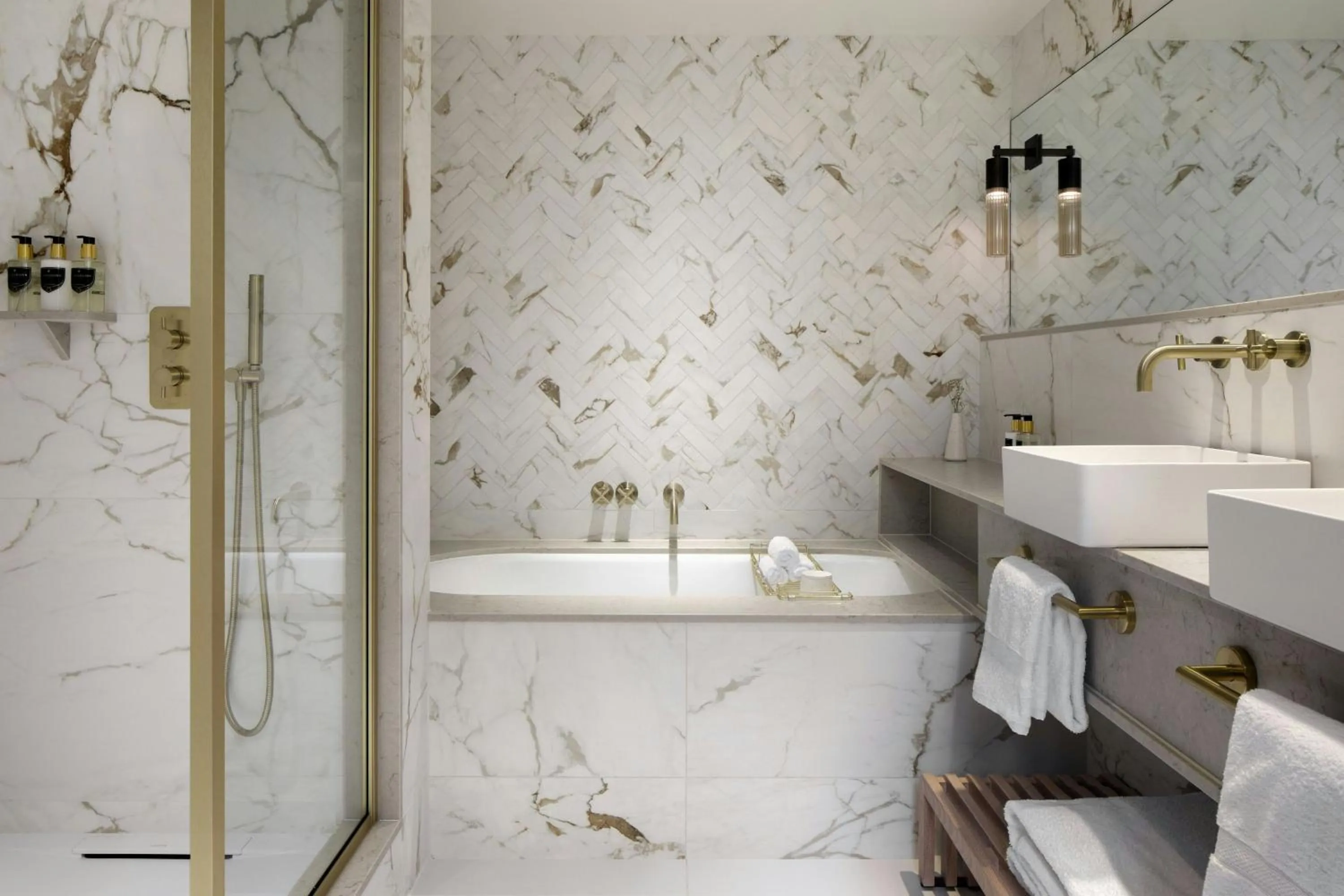 Bathroom in Montcalm Mayfair, Autograph Collection